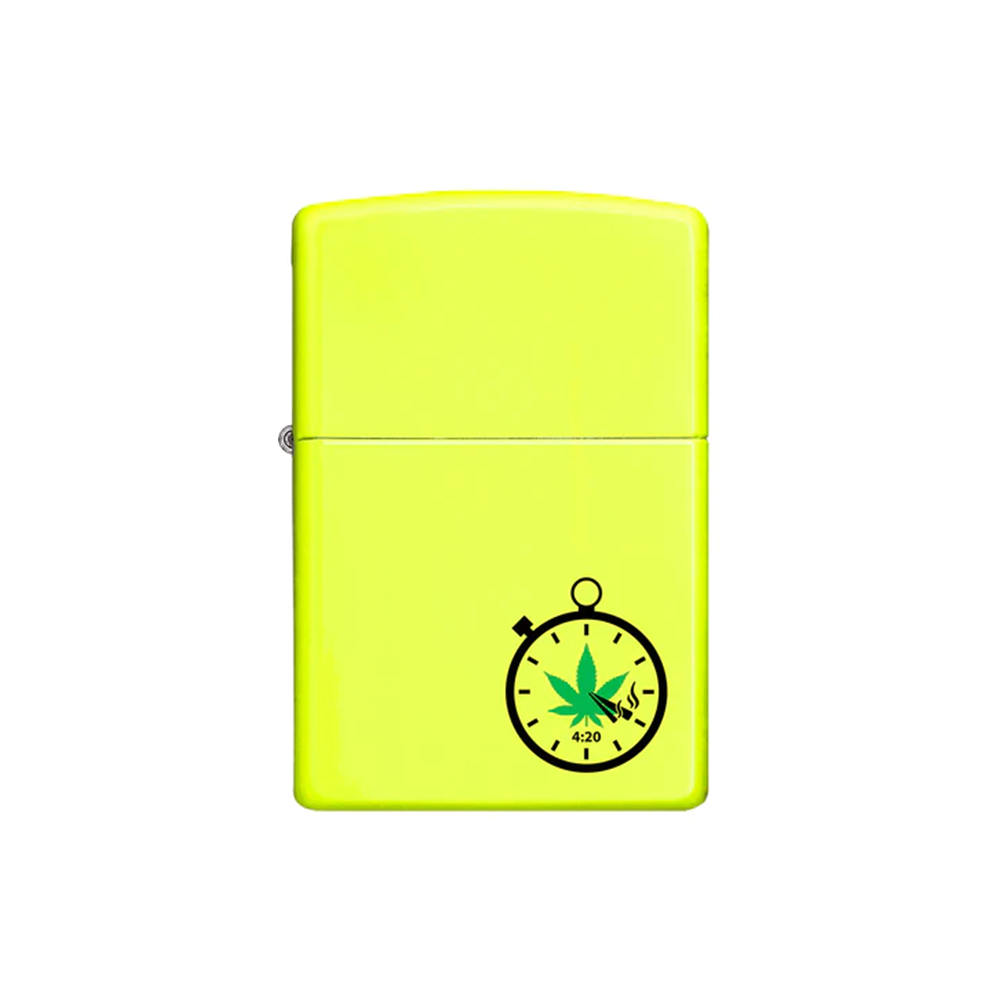 Zippo 28887 Leaf Green 420 Clock (CI407486)_0