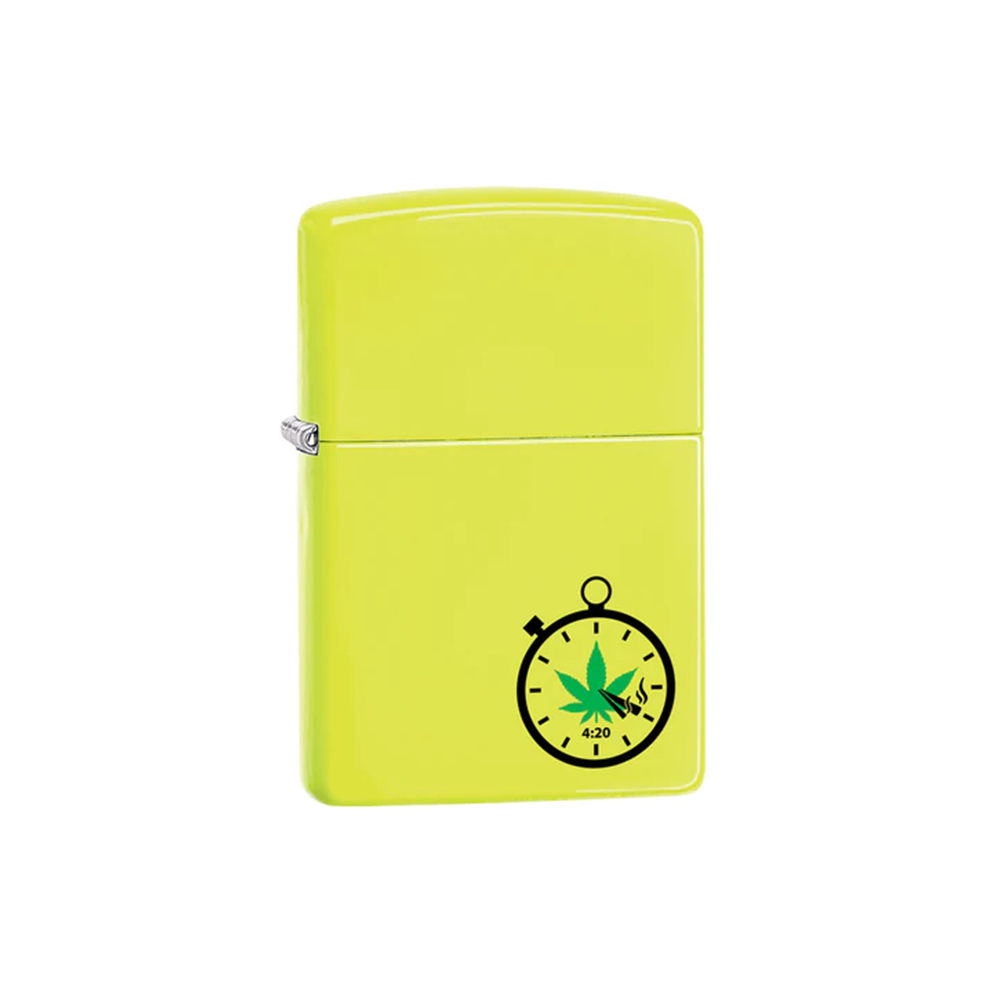 Zippo 28887 Leaf Green 420 Clock (CI407486)_1