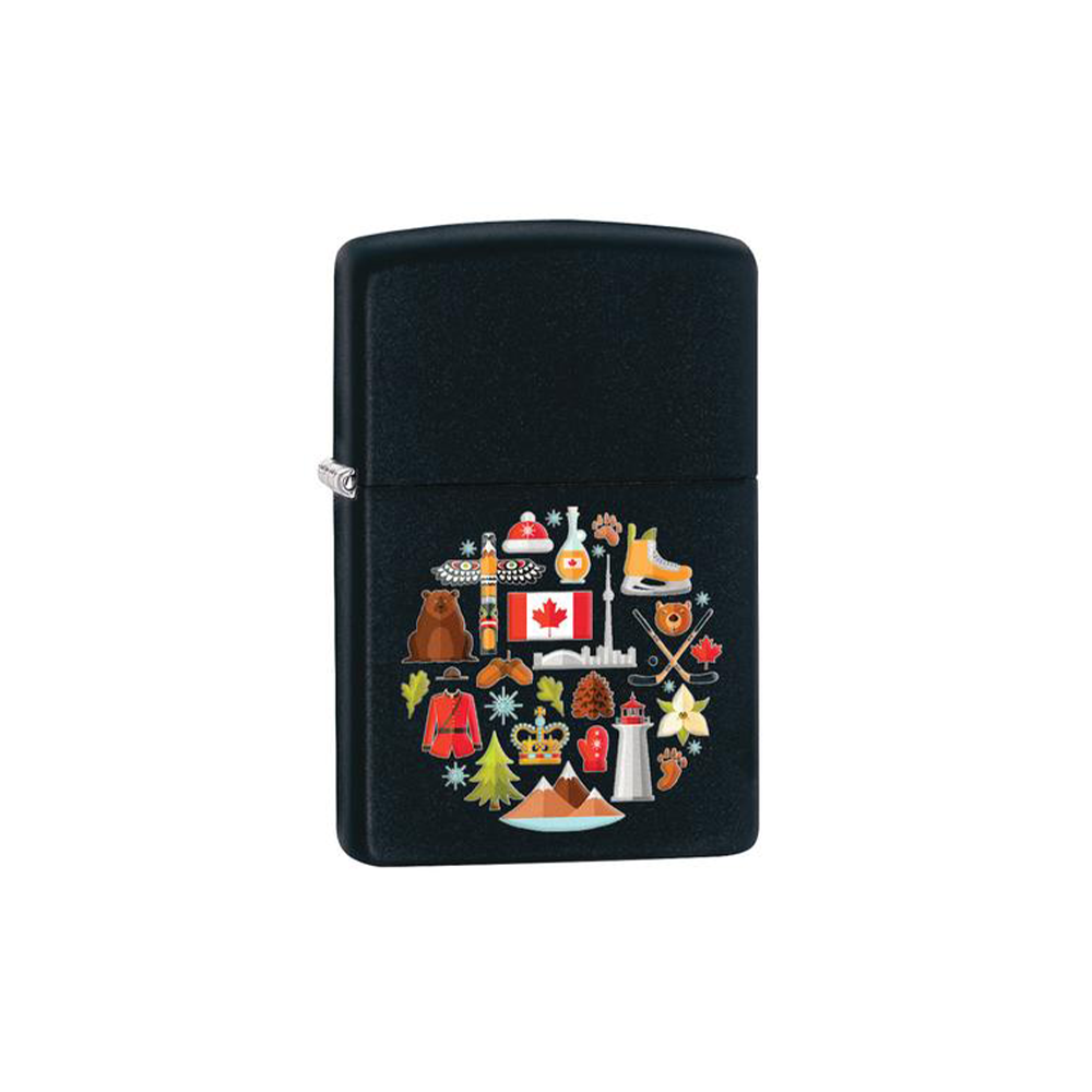 Zippo 078223 Souvenir Canadian Culture Vector Circle Symbol_0