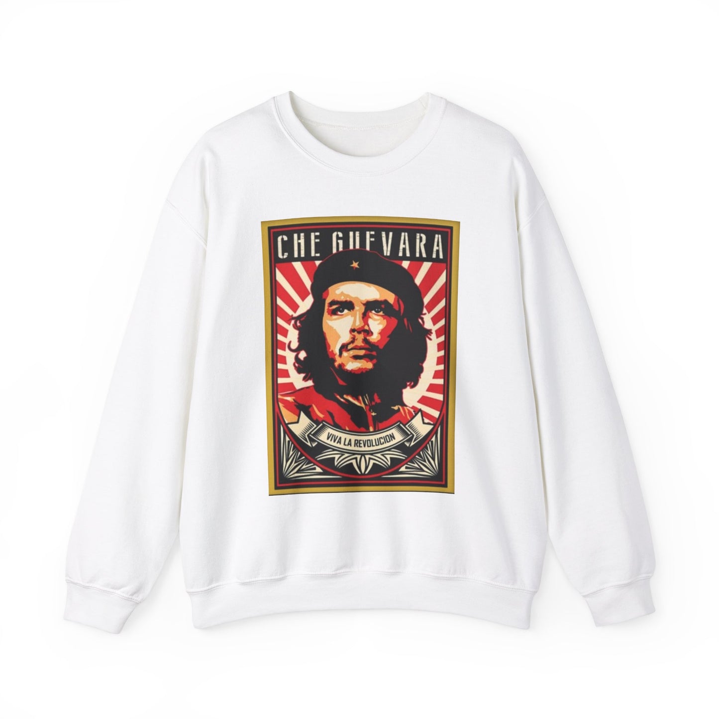 Che Guevara Inspired Unisex Heavy Blend™ Crewneck Sweatshirt - Iconic Revolution Apparel