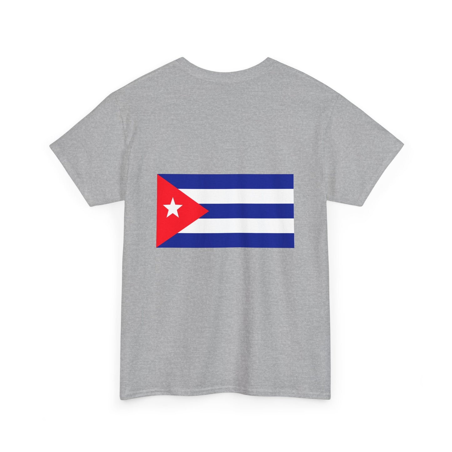 Che Guevara "Viva la Revolución" with Cuban Flag  - Graphic T-Shirt - Unisex Heavy Cotton Tee