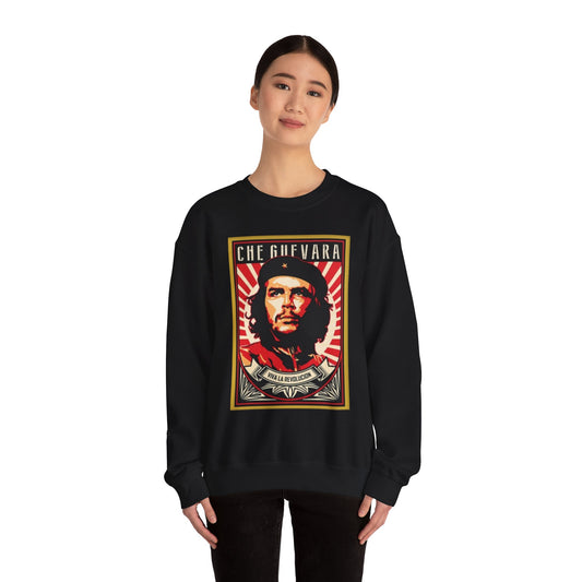 Che Guevara Inspired Unisex Heavy Blend™ Crewneck Sweatshirt - Iconic Revolution Apparel