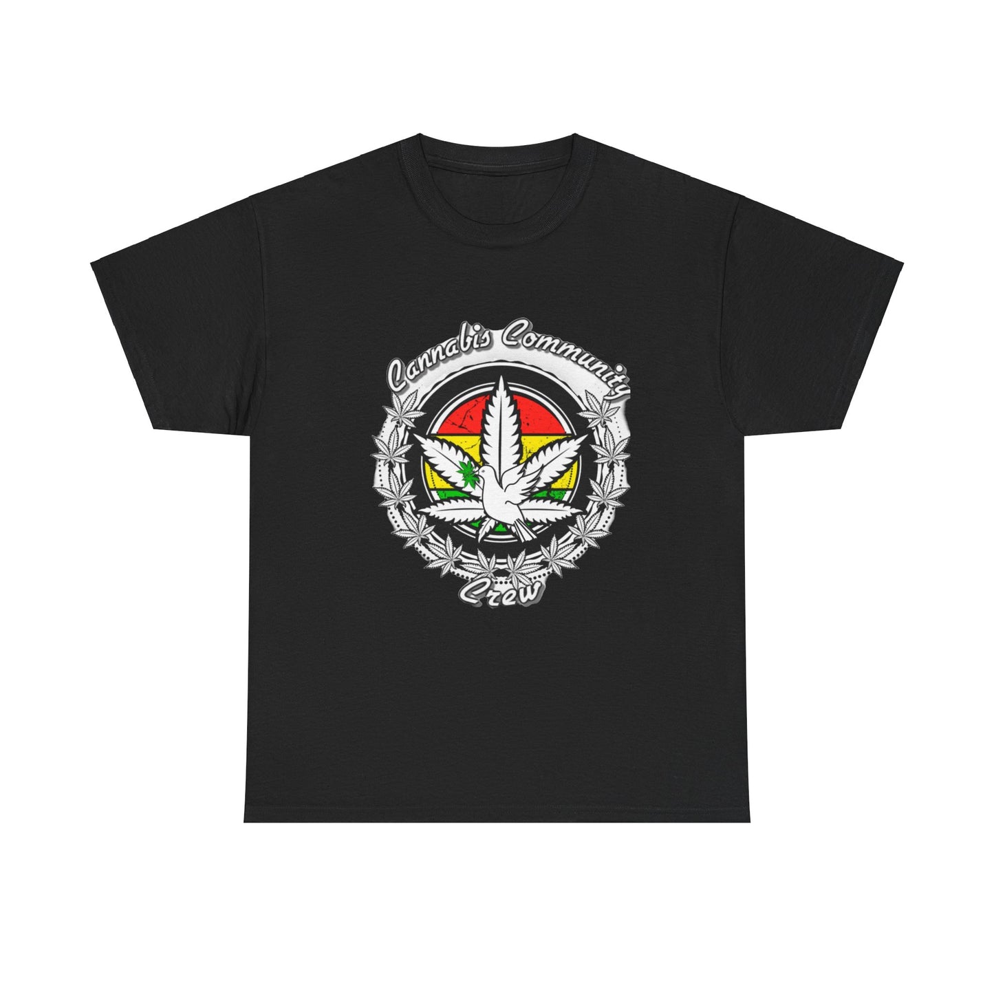 Cannabis Community Unisex Heavy Cotton Tee - Comfortable Cannabis Culture Shirt