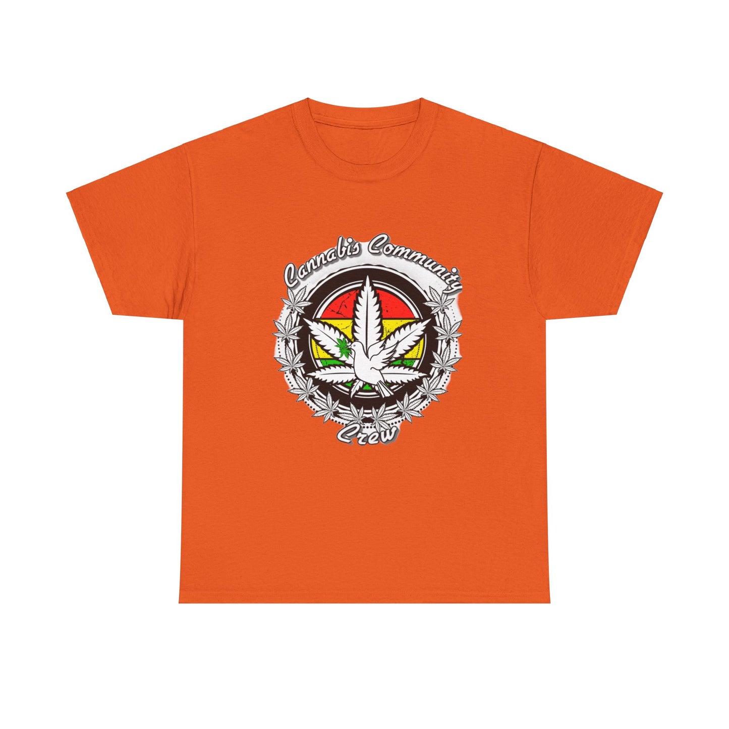 Cannabis Community Unisex Heavy Cotton Tee - Comfortable Cannabis Culture Shirt