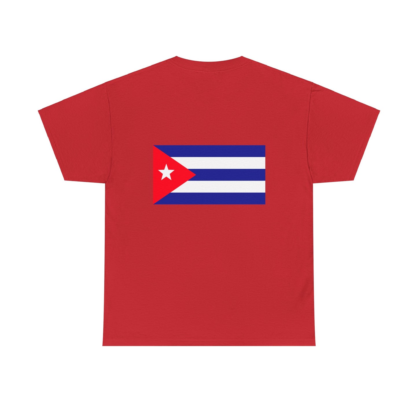 Che Guevara "Viva la Revolución" with Cuban Flag  - Graphic T-Shirt - Unisex Heavy Cotton Tee