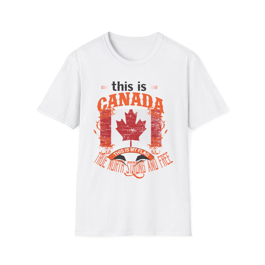 Canada Pride Unisex T-Shirt - Celebrate Your Roots with the Maple Leaf Design