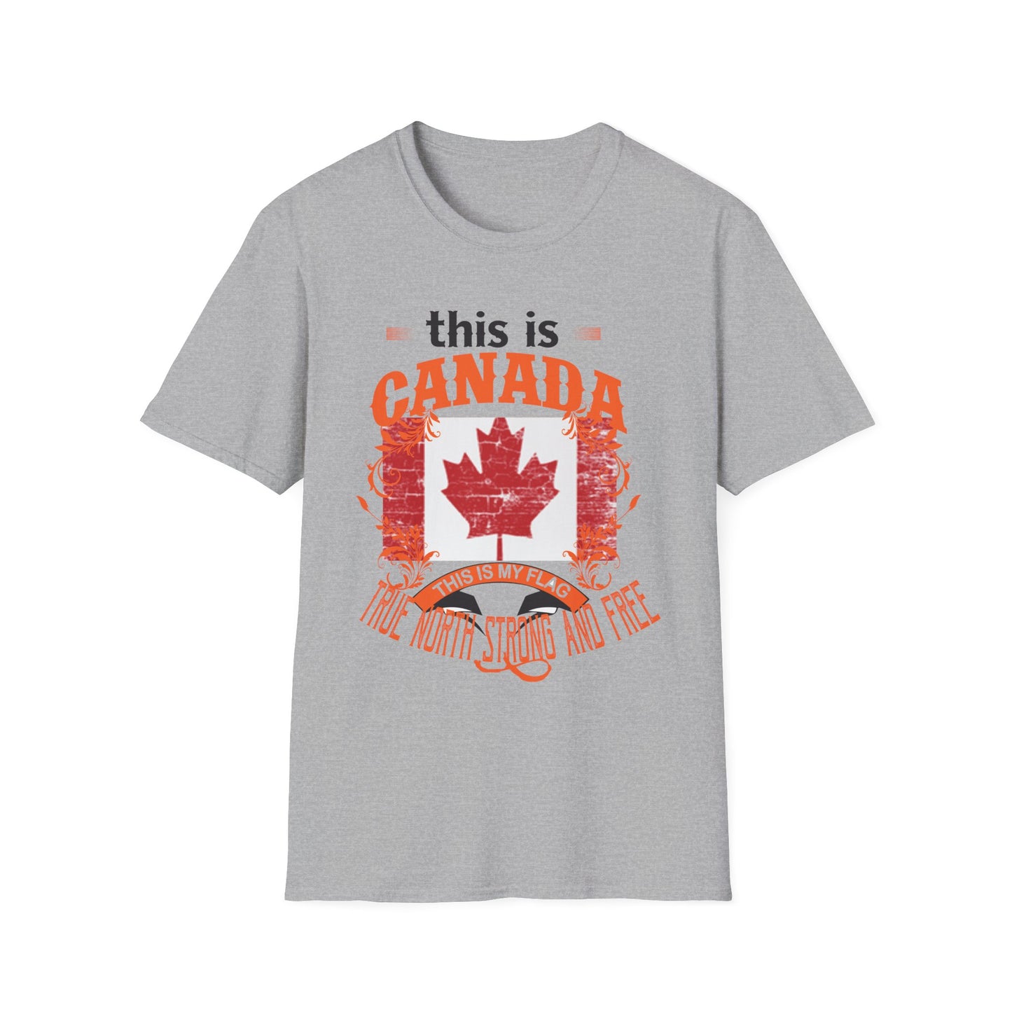 Canada Pride Unisex T-Shirt - Celebrate Your Roots with the Maple Leaf Design