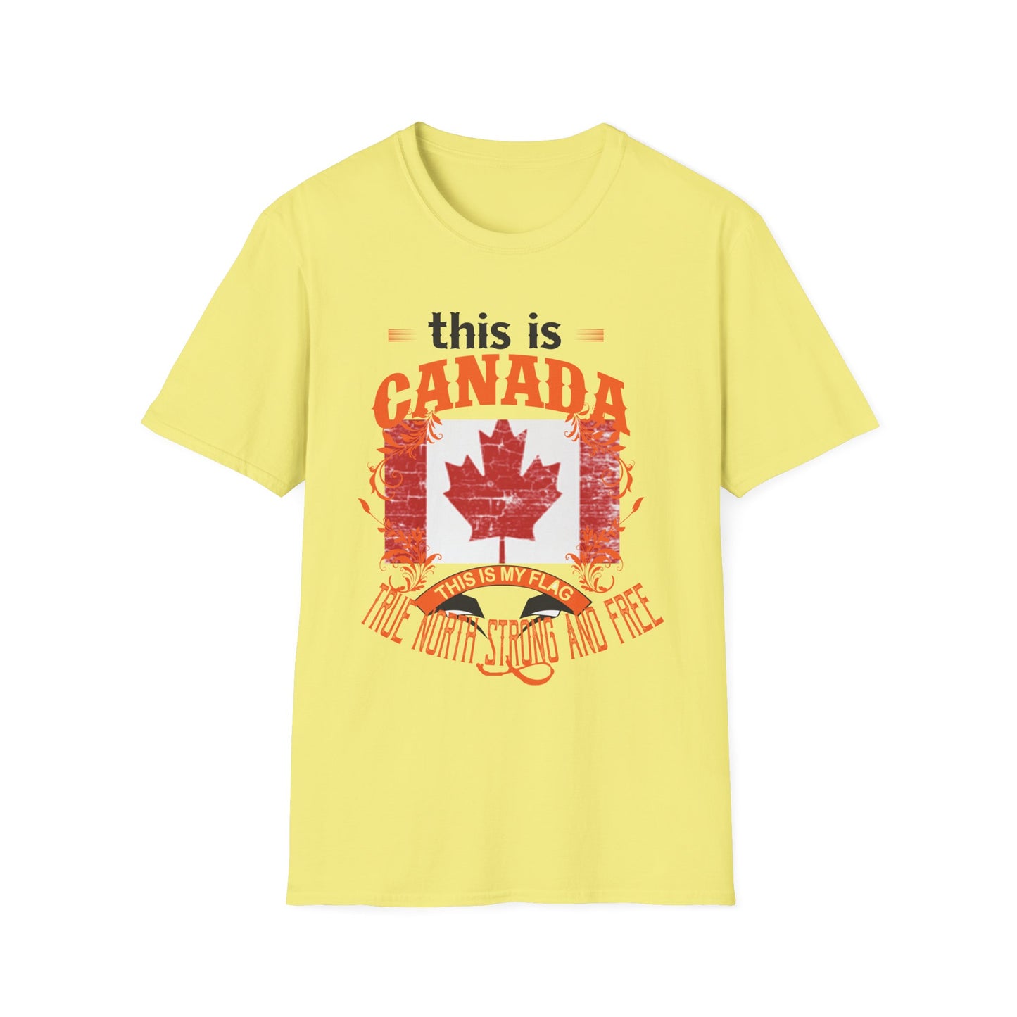 Canada Pride Unisex T-Shirt - Celebrate Your Roots with the Maple Leaf Design