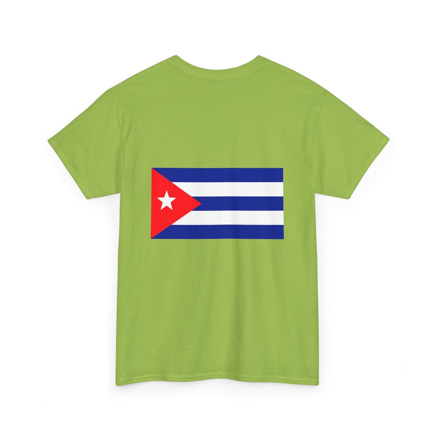 Che Guevara "Viva la Revolución" with Cuban Flag  - Graphic T-Shirt - Unisex Heavy Cotton Tee