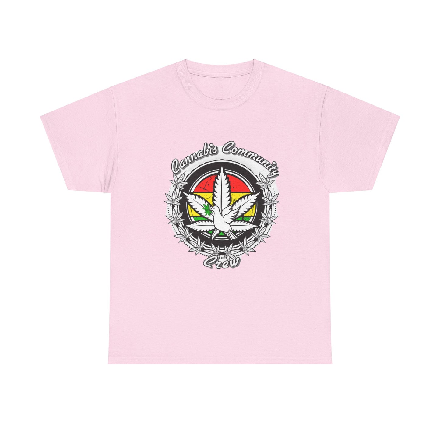 Cannabis Community Unisex Heavy Cotton Tee - Comfortable Cannabis Culture Shirt