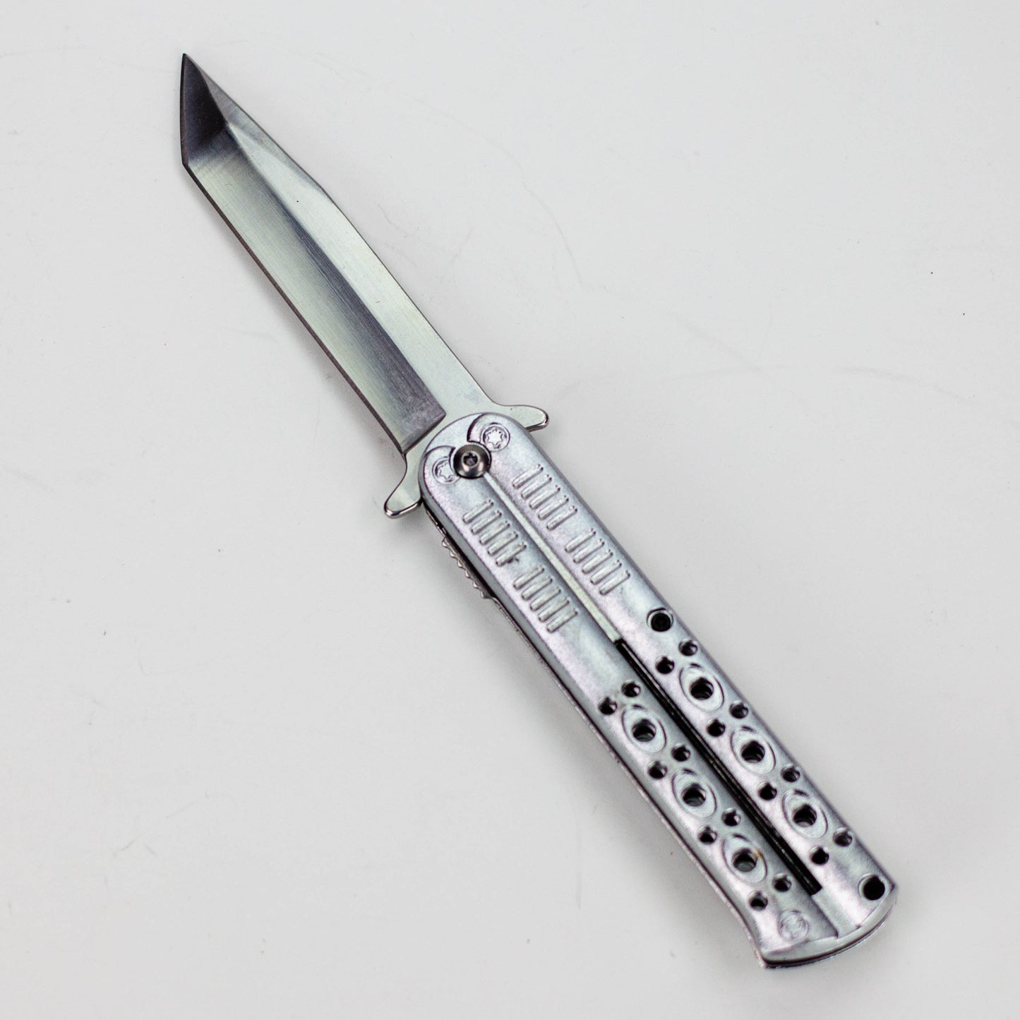 8.5″ Tiger-USA® Butterfly Style Tiger pocket knife  [SJ-1040]_4