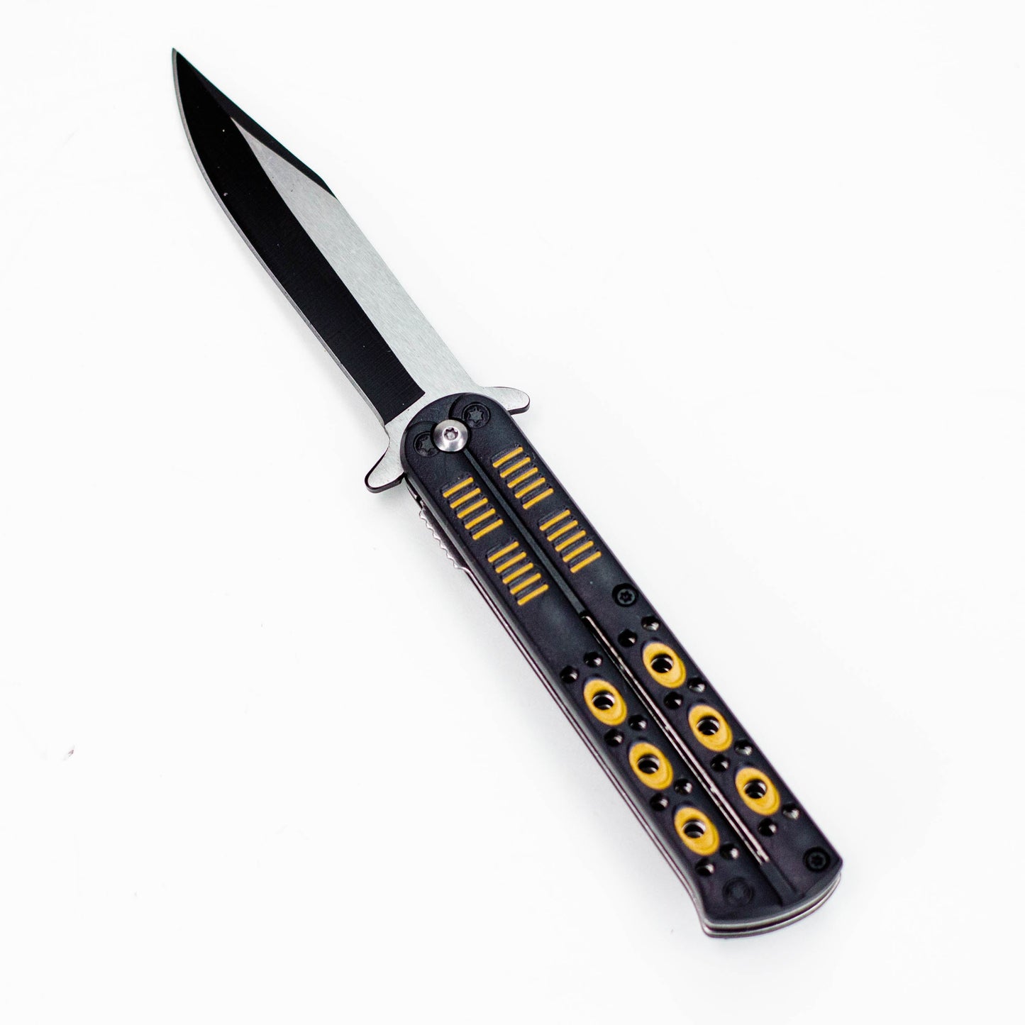 8.5″ Tiger-USA® Butterfly Style Tiger pocket knife  [SJ-1040]_11