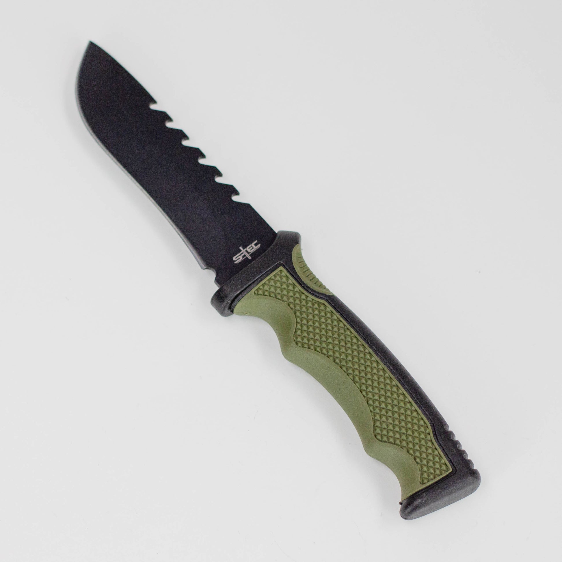 9″ Hunting Knife w/ Plastic Sheath [T22190BK]_3