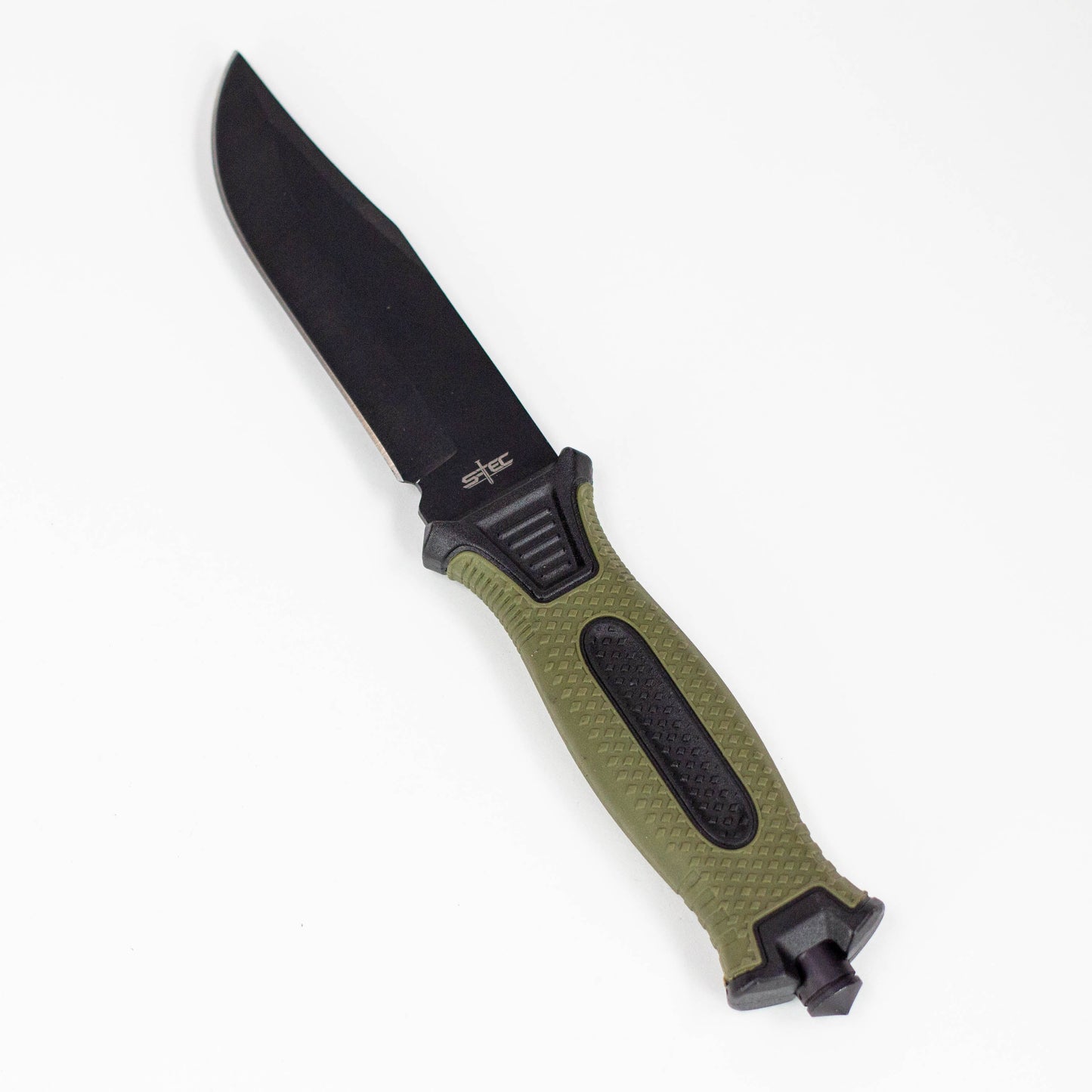 9.5″ Hunting Knife w/ Plastic Sheath [T22192BK]_3