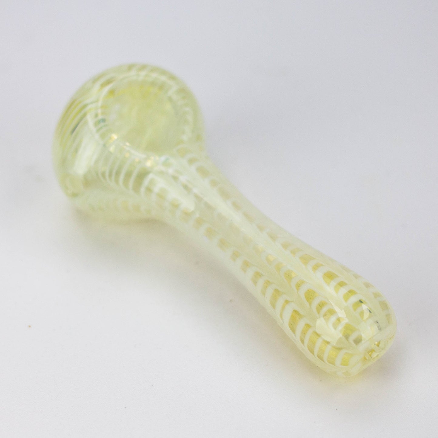 4 inch Iridescent Worked Hand Pipe [GXY021]_5