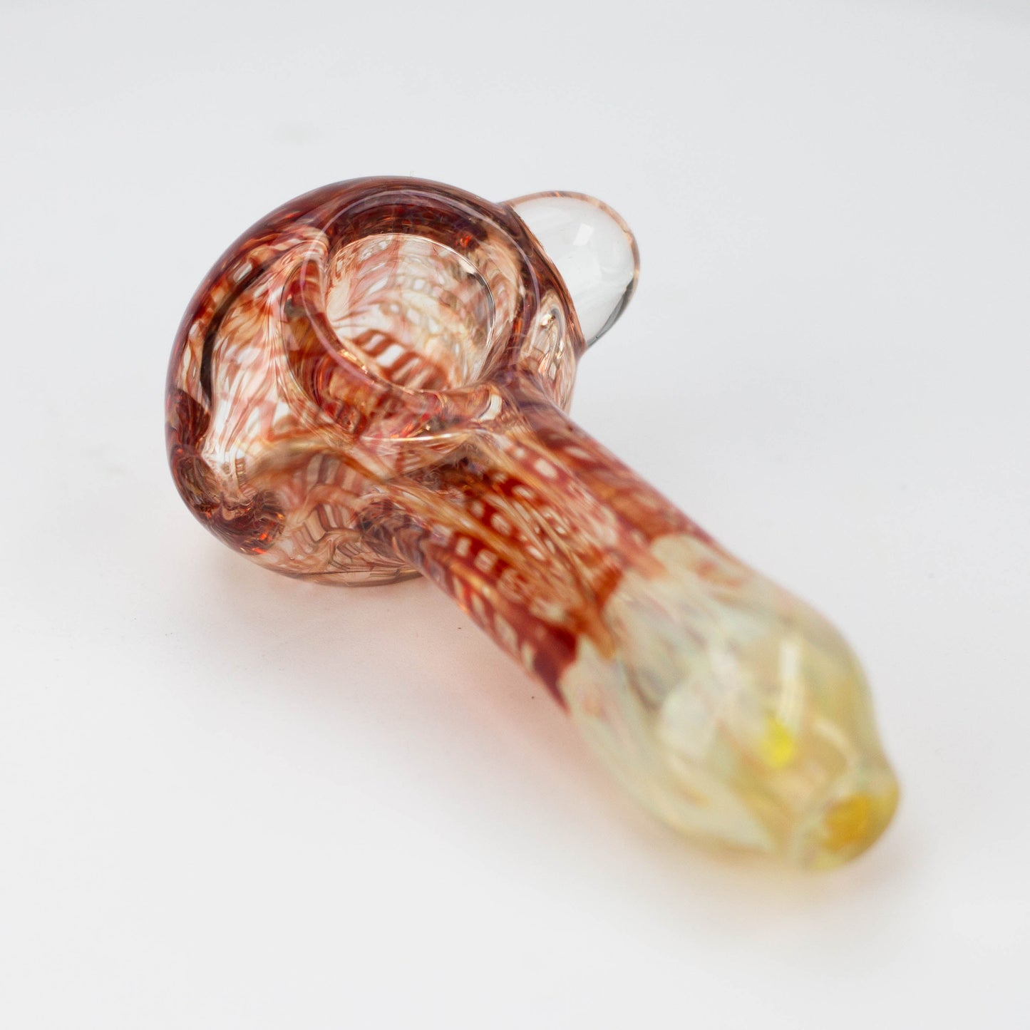 4 inch Gold Fumed Hand Pipe [GXY022]_3