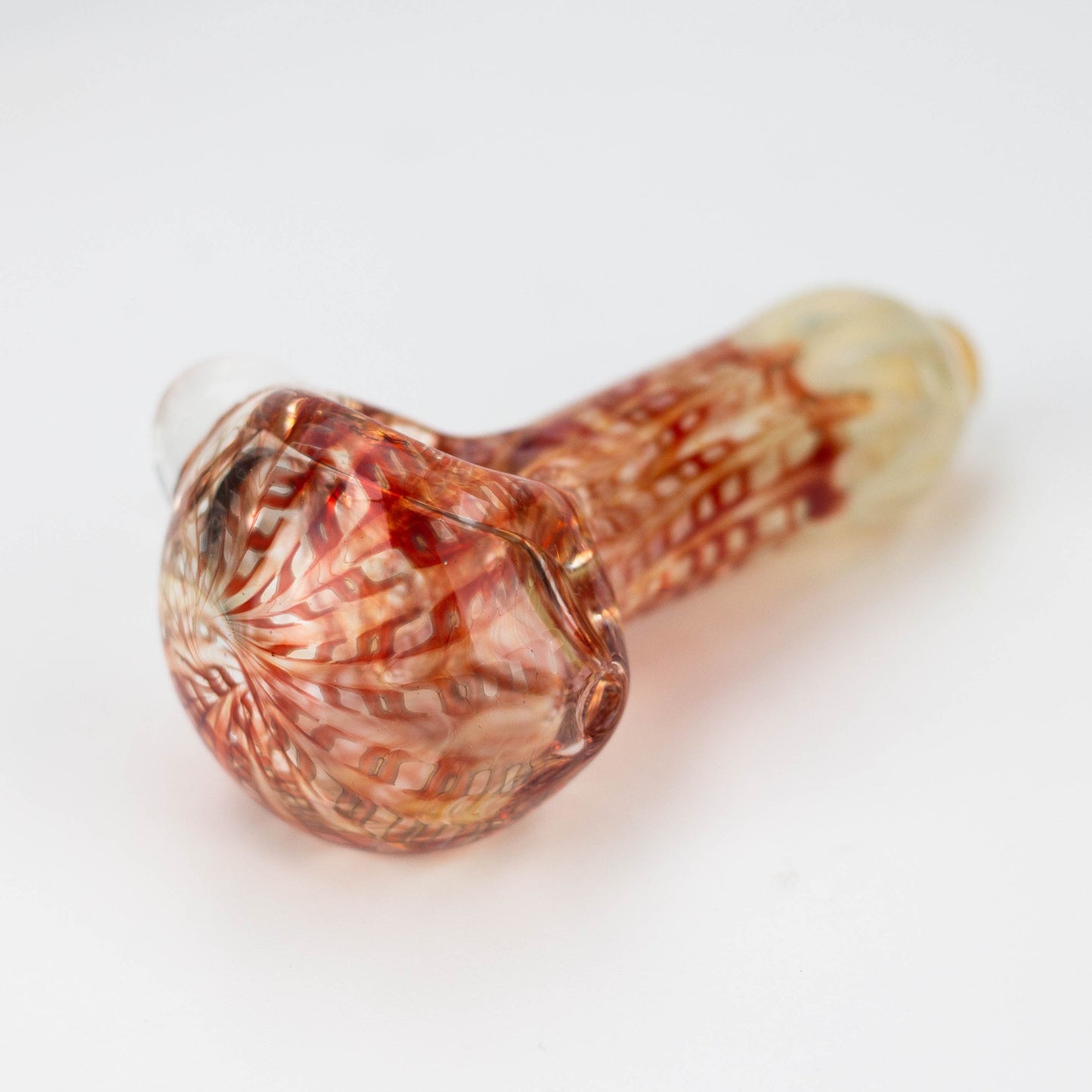 4 inch Gold Fumed Hand Pipe [GXY022]_4