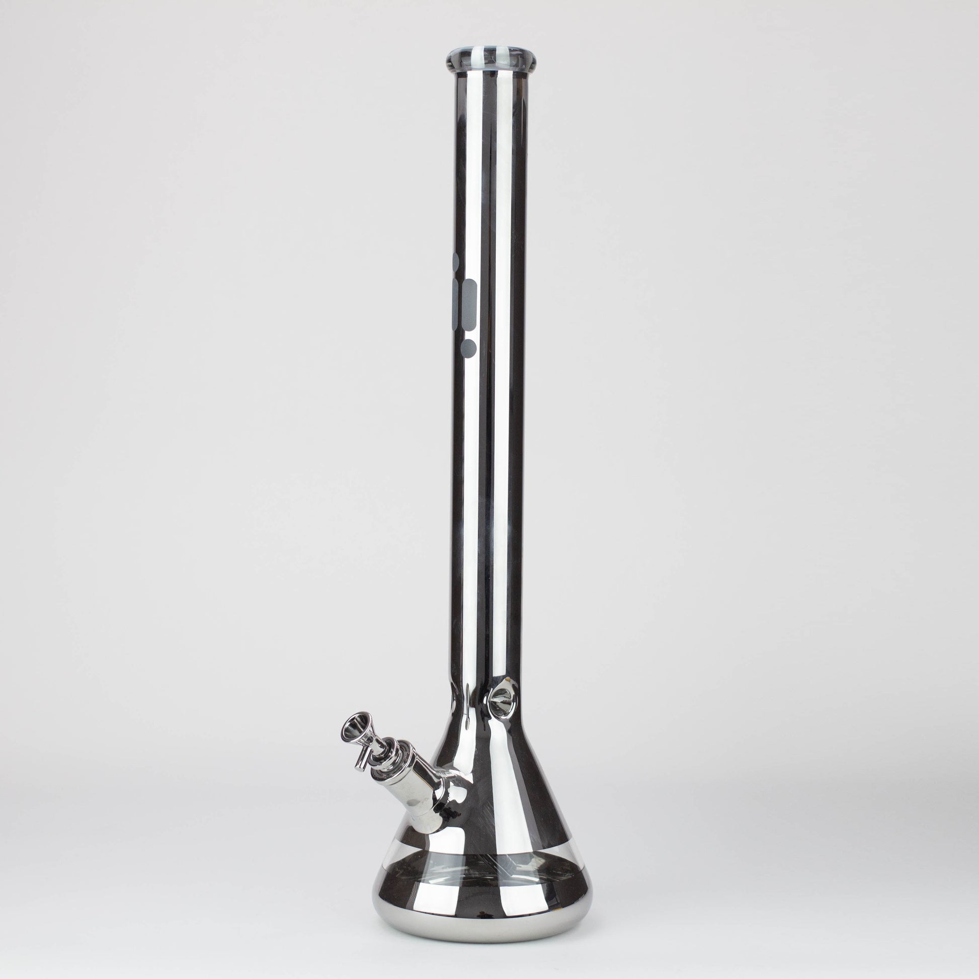 Infyniti | 24"metallic  7mm glass water bong [GP1775]_2