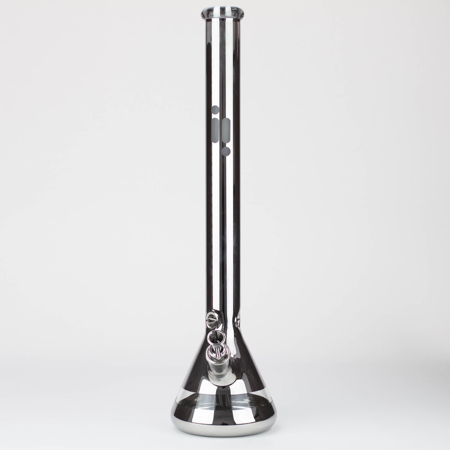 Infyniti | 24"metallic  7mm glass water bong [GP1775]_5