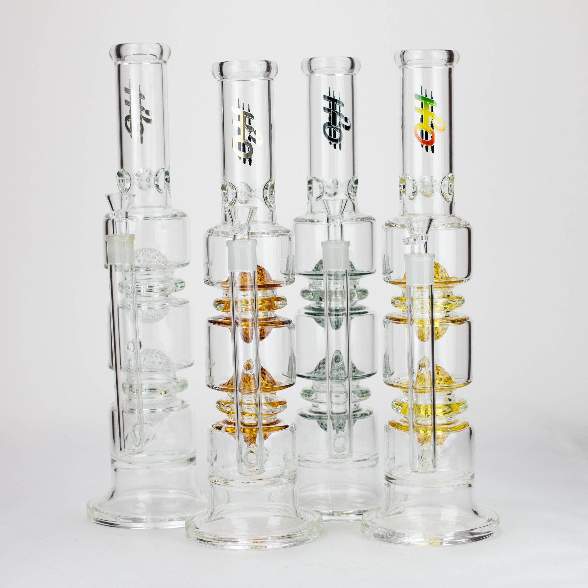 H2O | 17" Glass water bong [H2O-5016]_8