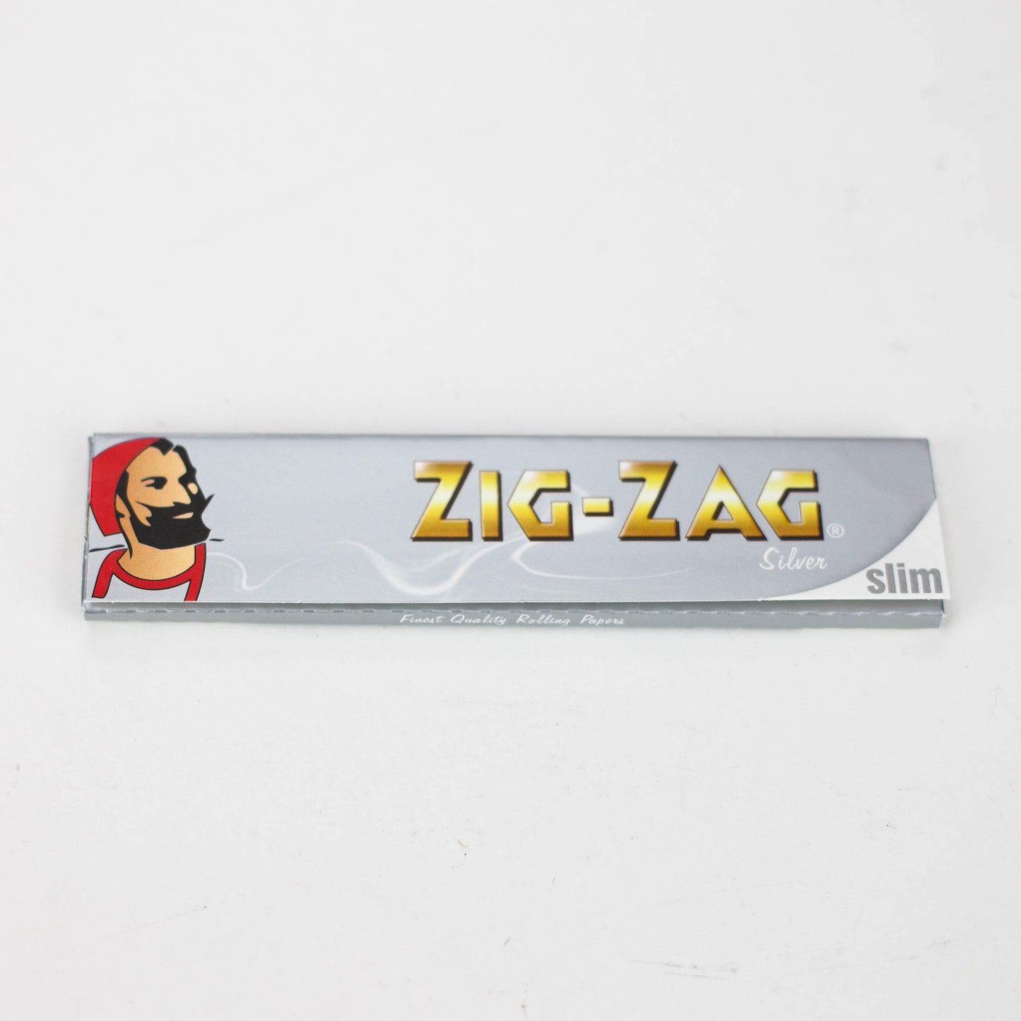 ZIG-ZAG silver King slim rolling paper Box of 50_1