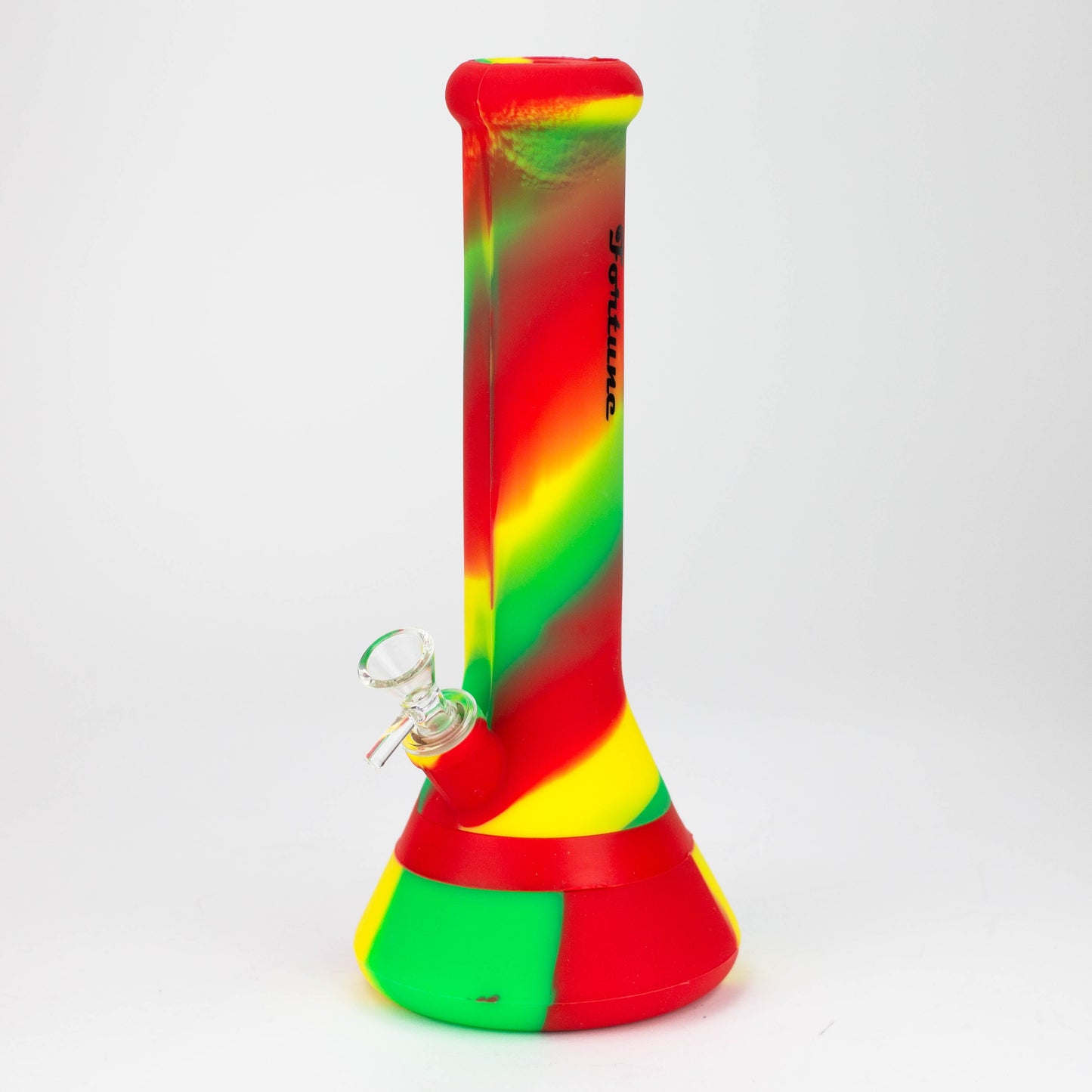 12" Multi-color silicone detachable water bong-Assorted_1