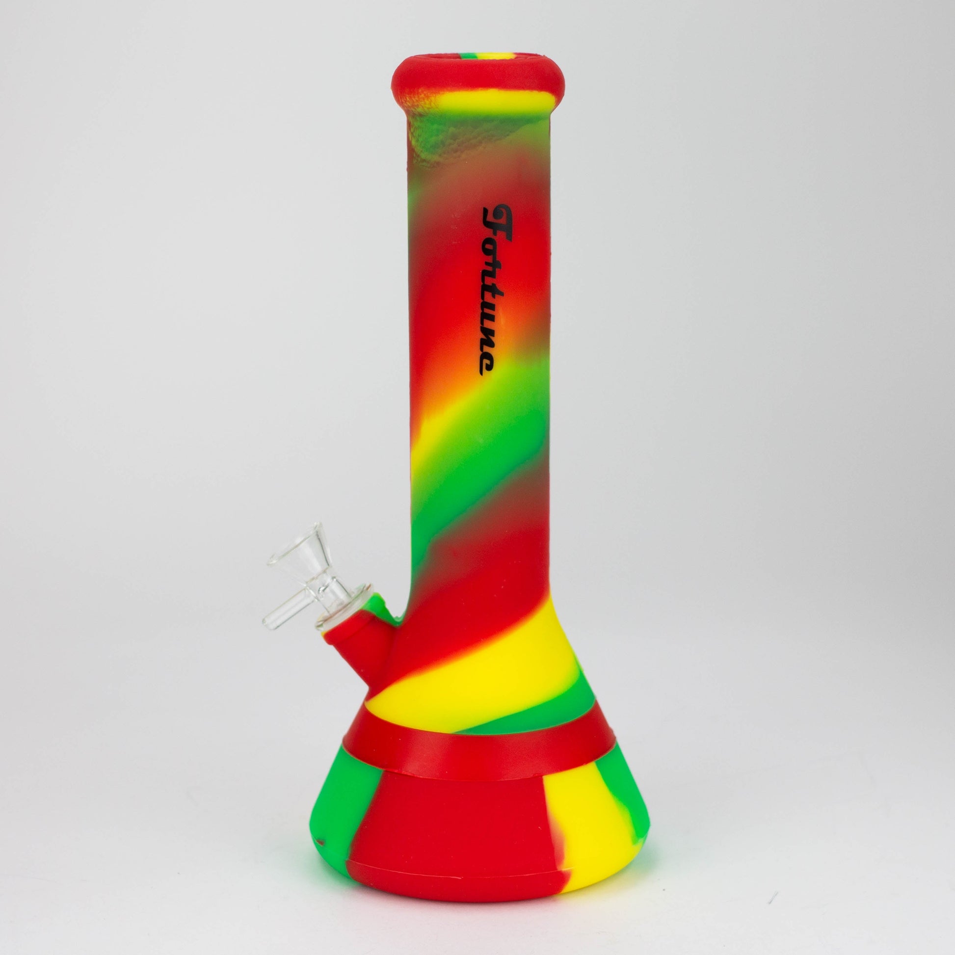 12" Multi-color silicone detachable water bong-Assorted_2