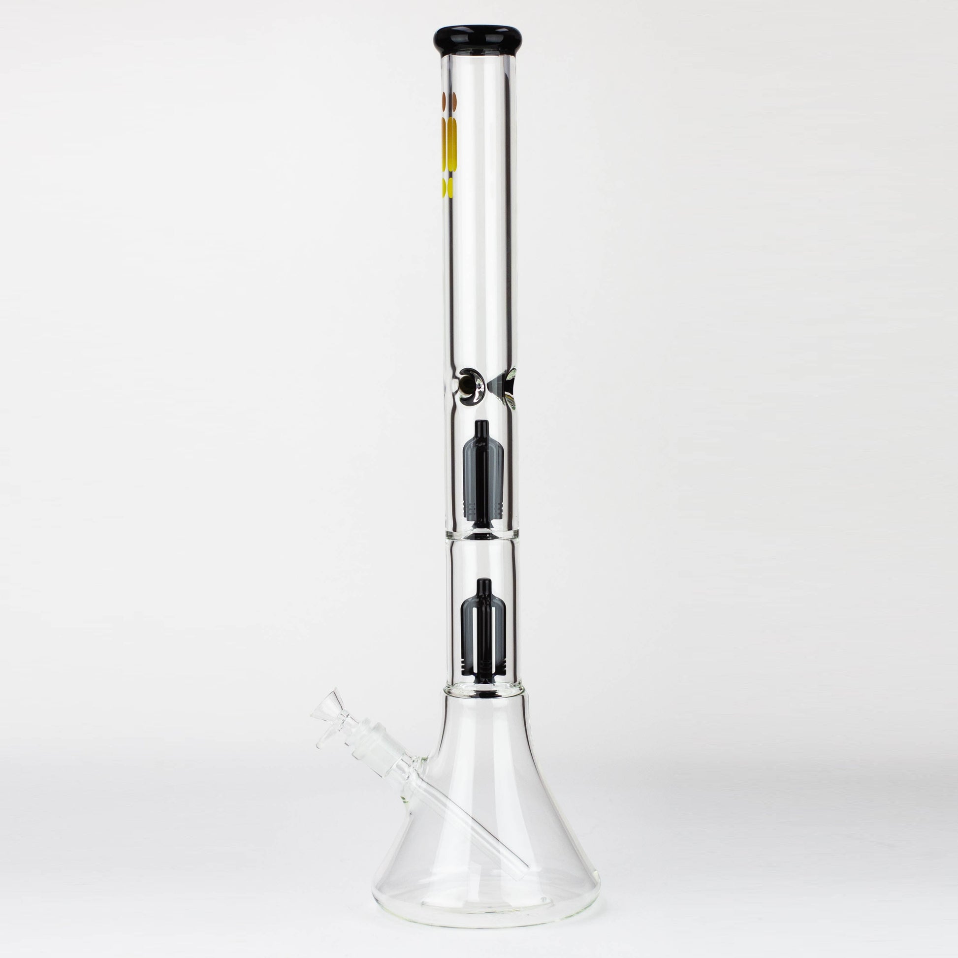 Infyniti | 24" Dual tree 7mm beaker glass water bong_9