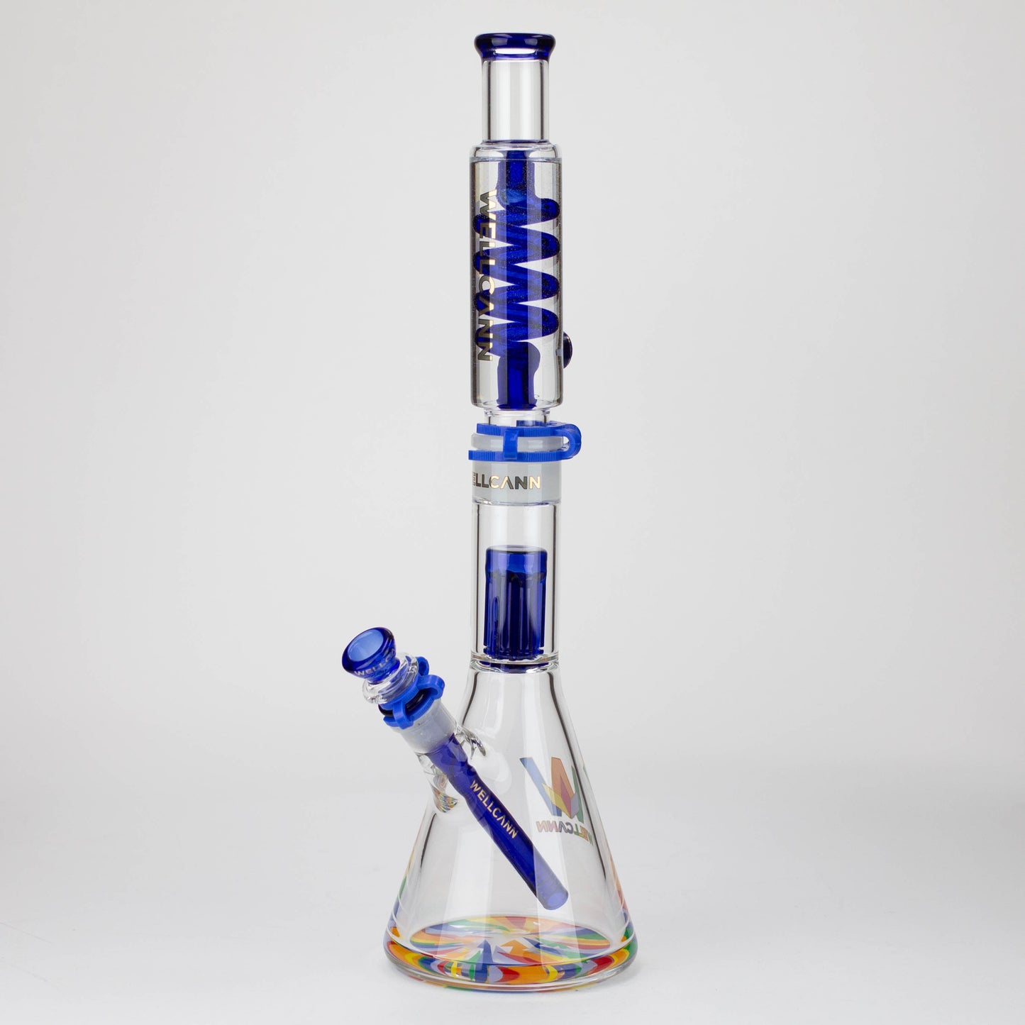 WELLCANN | 18" Glycerine Detachable Glass Bong [560]_6