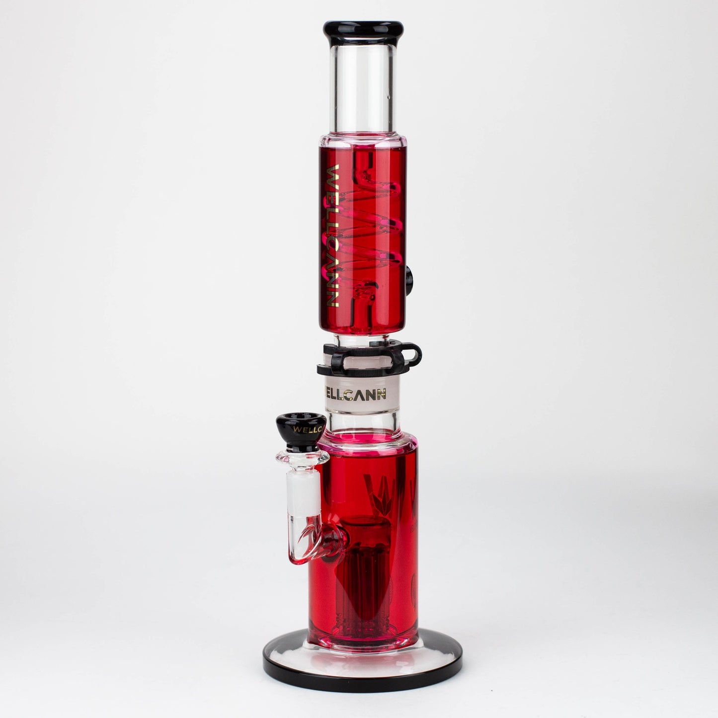 WELLCANN | 15" Glycerine Detachable Glass Bong [502]_6