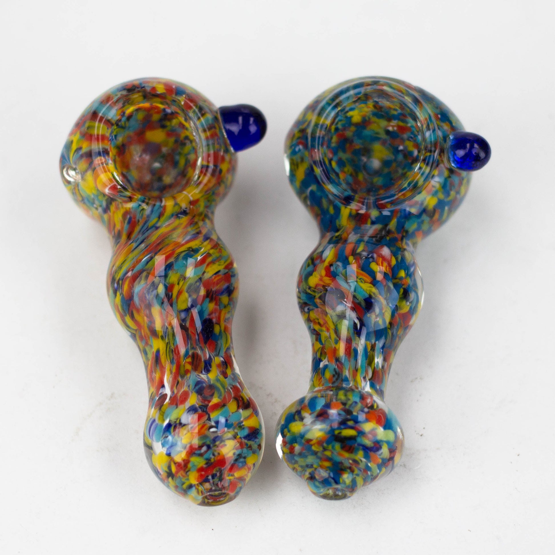 3.5" softglass hand pipe Pack of 2 [10852]_0