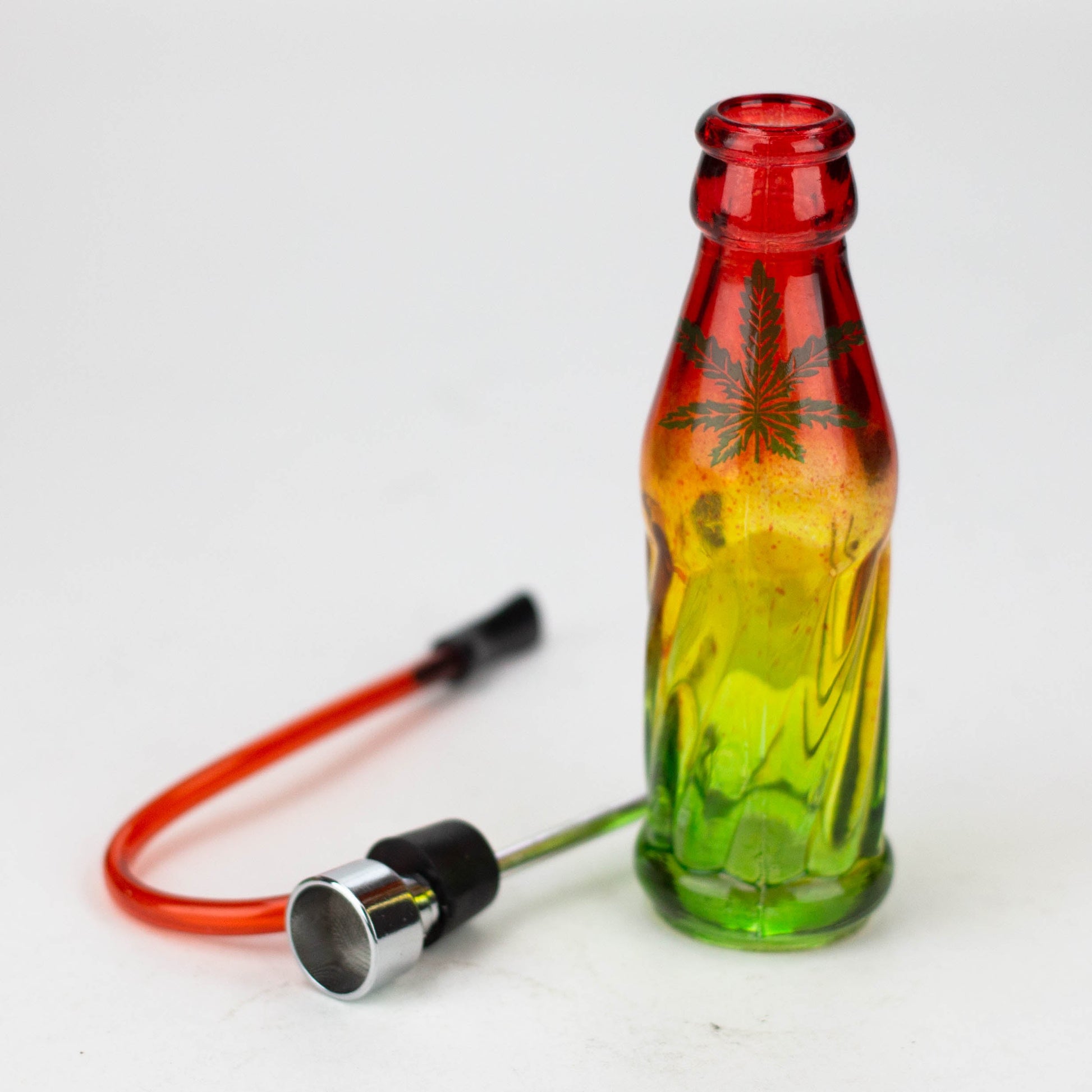 5" rasta mini glass water pipe display of 12_2