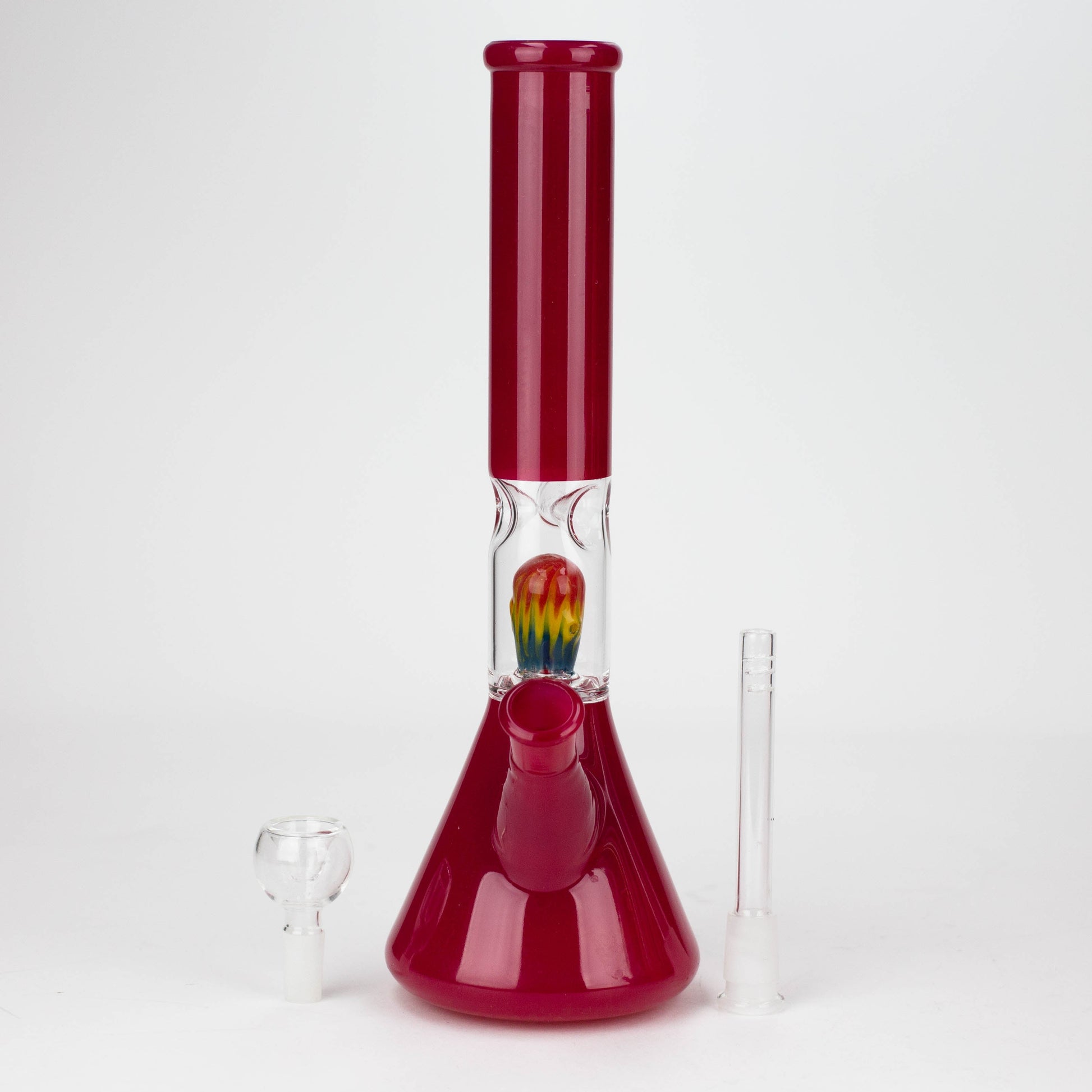 12" Rasta Water Beaker Water Bong_8