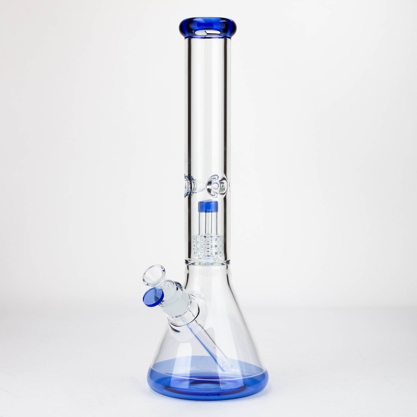 16" Single UFO perc 7mm glass water bong [G11024]_3