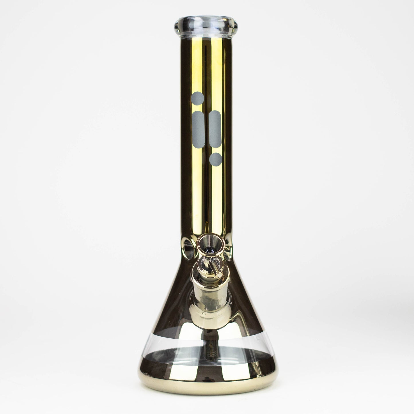 13.5" Infyniti 7 mm metallic beaker bong ( GP2003 )_11