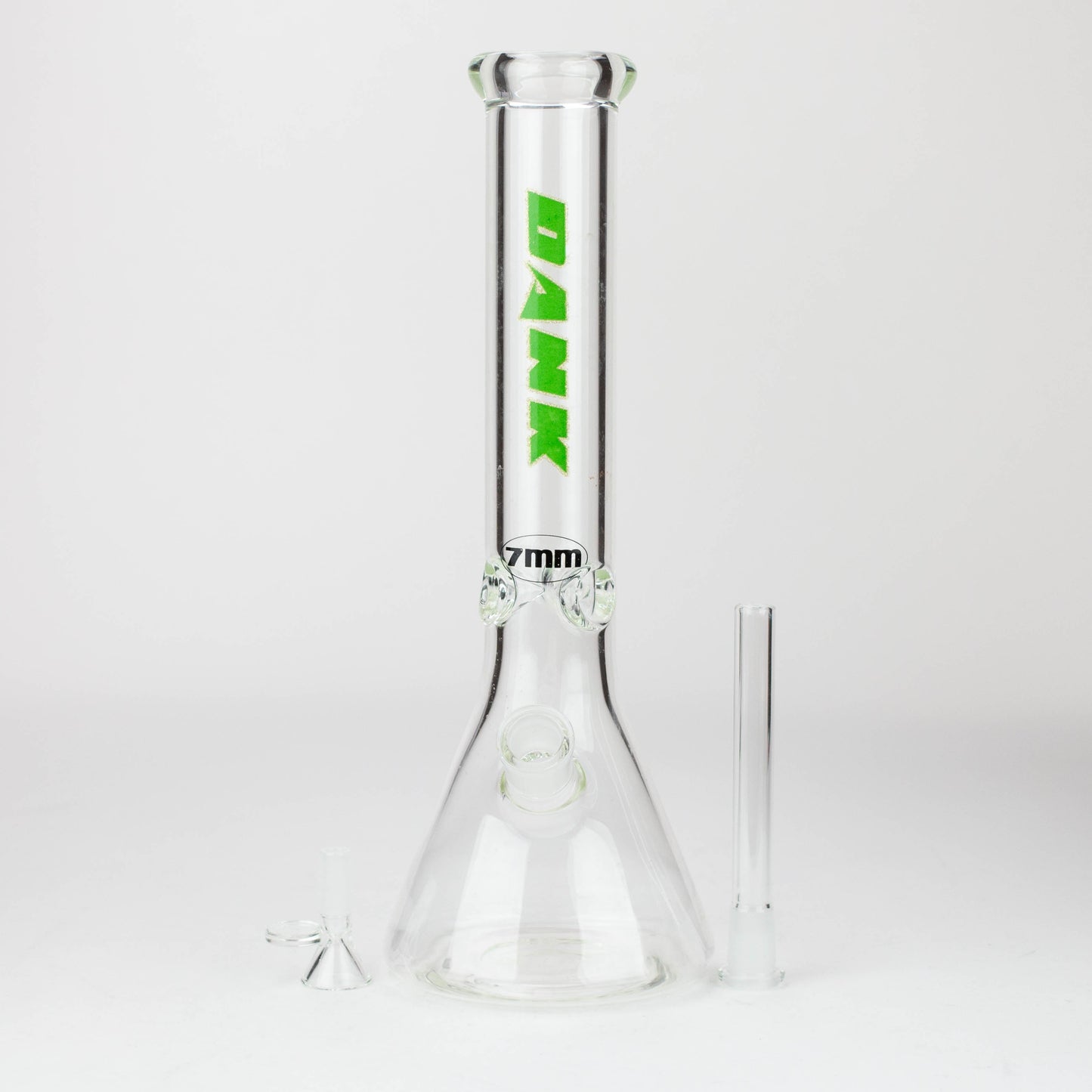 DANK | 14" 7mm Beaker glass Bong_1