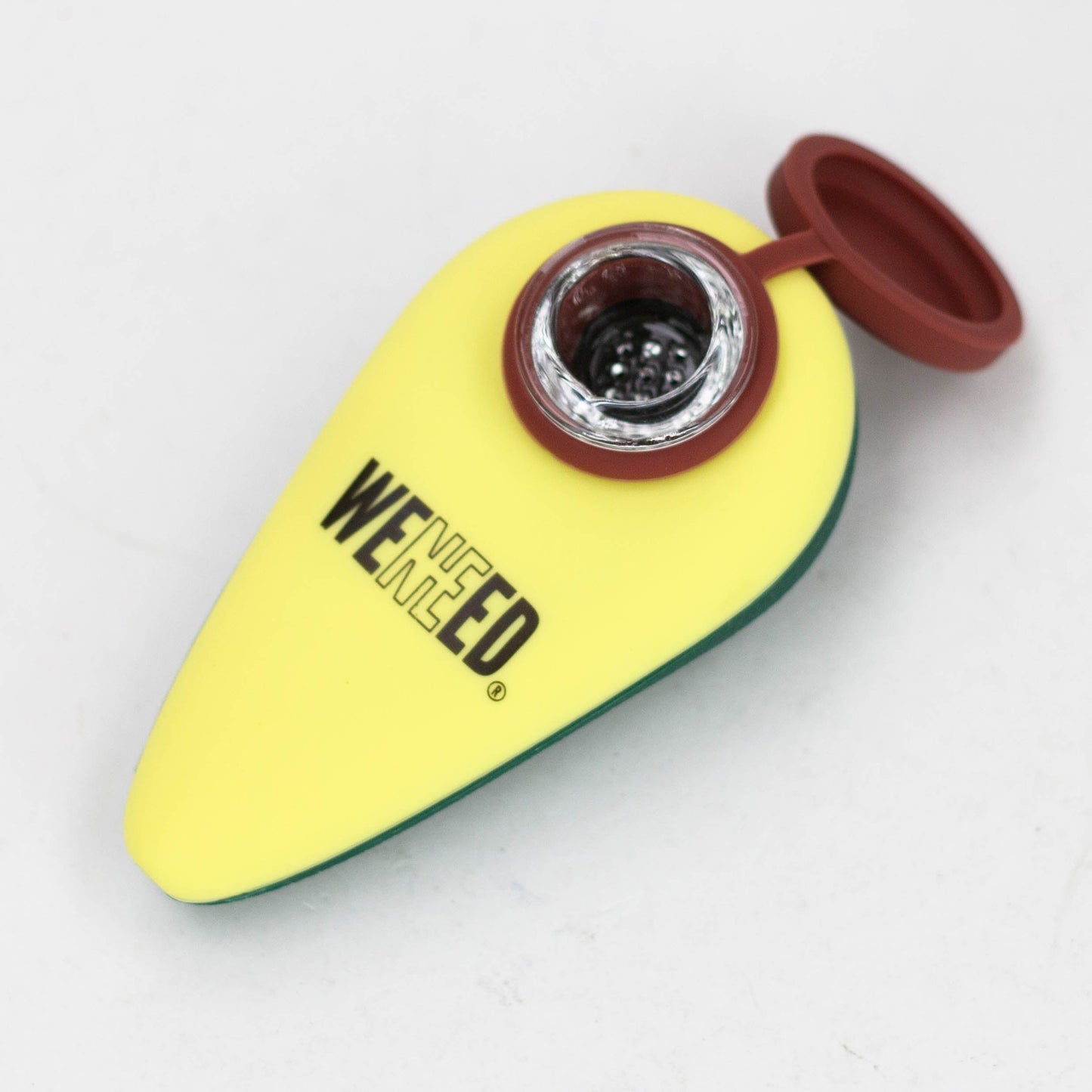 Weneed | 4" Avocado Silicone Hand pipe_1