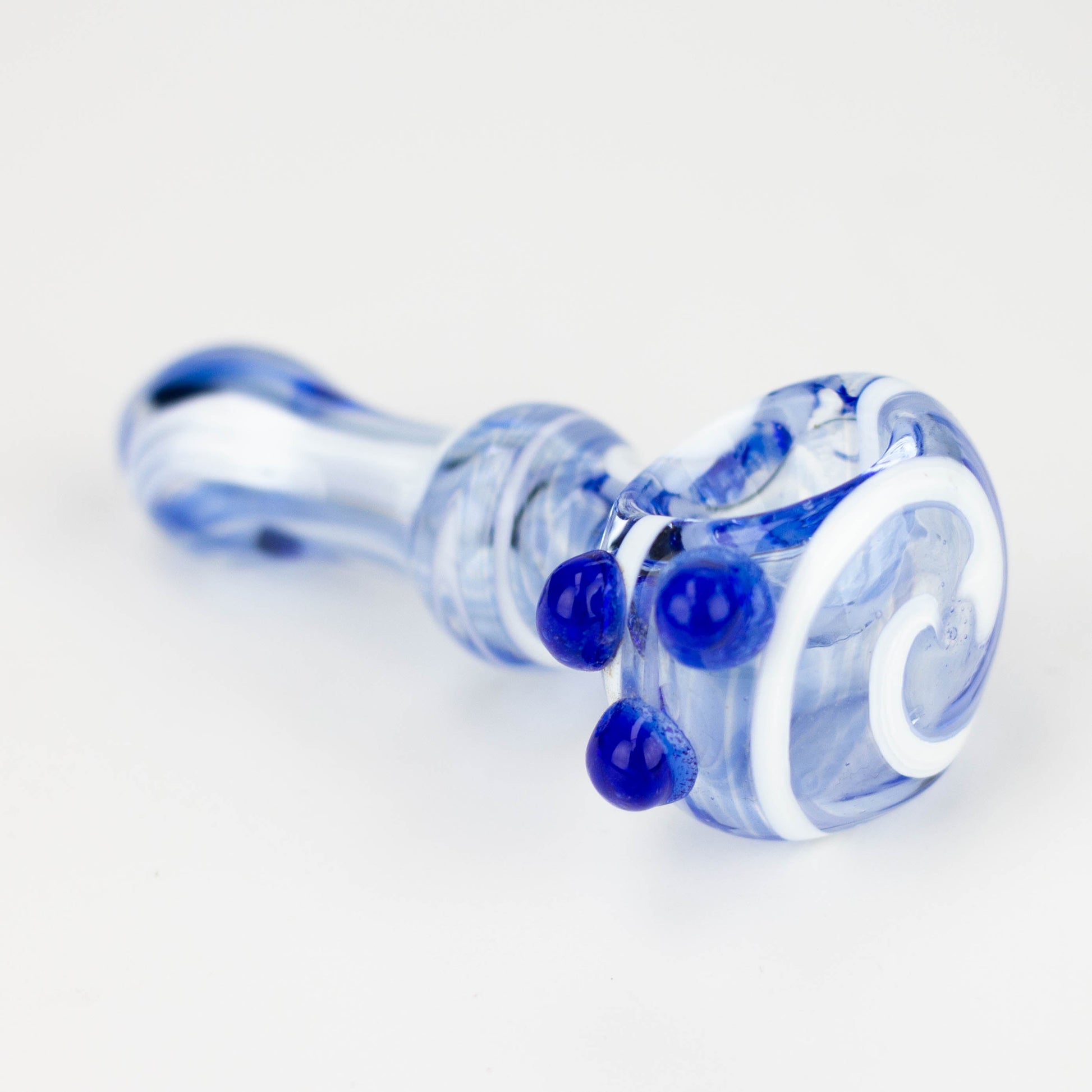 3.5" soft glass hand pipe Pack of 2 [10953]_2