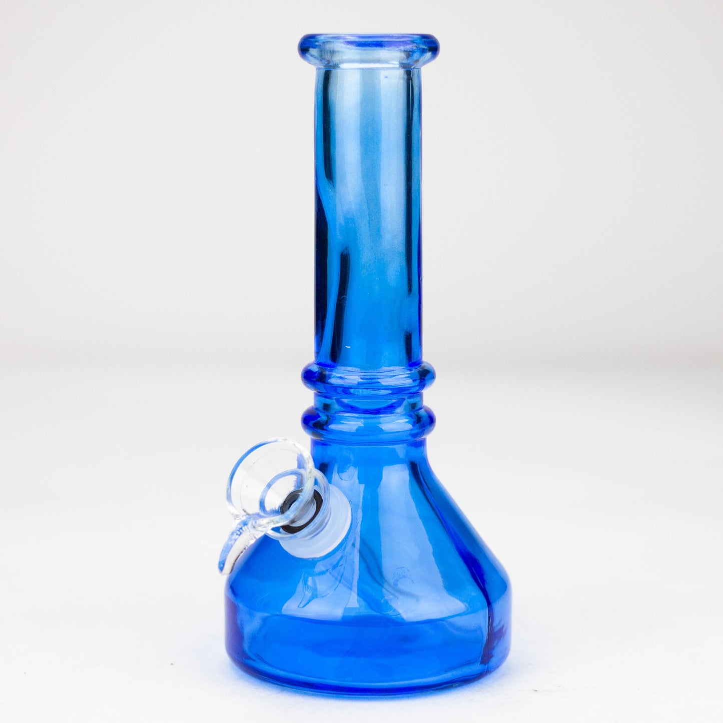 6" heavy color soft glass water bong ( HX4001 )_5