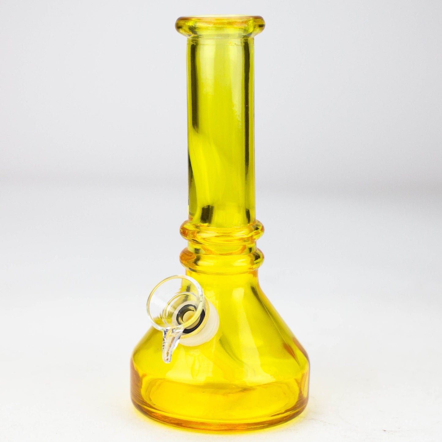 6" heavy color soft glass water bong ( HX4001 )_3