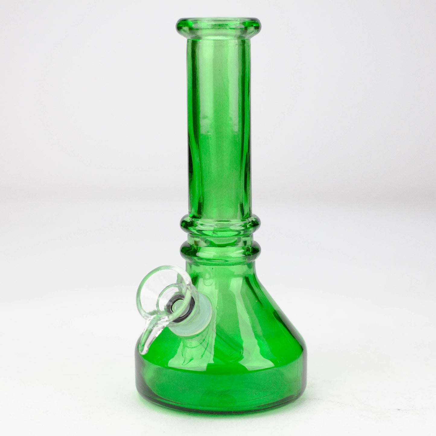 6" heavy color soft glass water bong ( HX4001 )_6