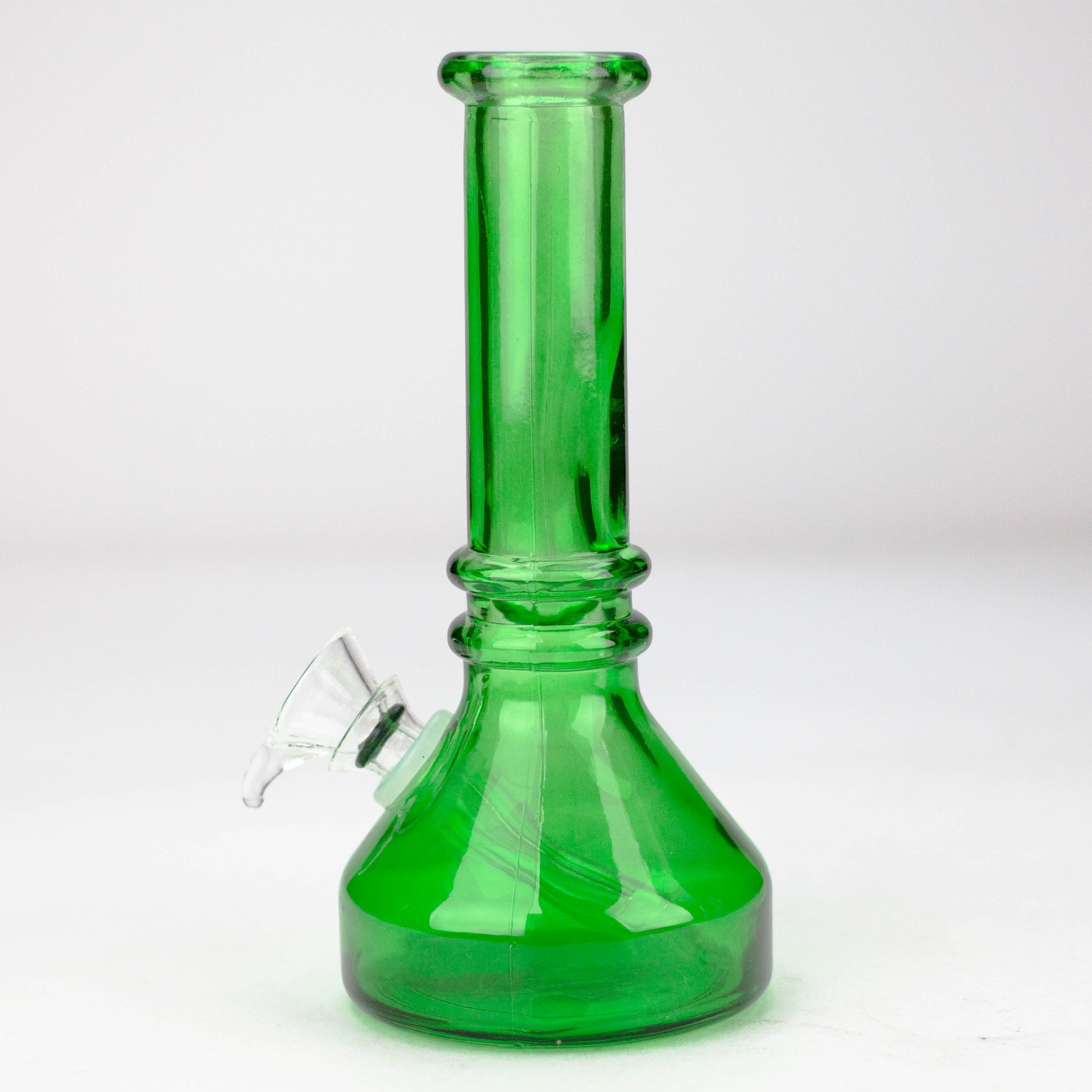 6" heavy color soft glass water bong ( HX4001 )_7