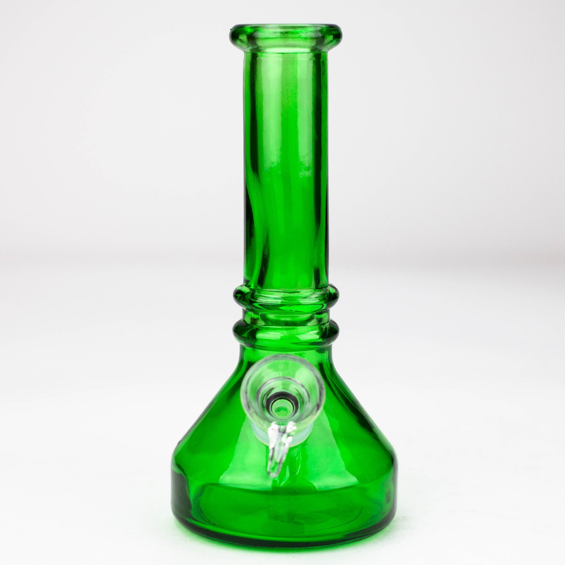 6" heavy color soft glass water bong ( HX4001 )_8