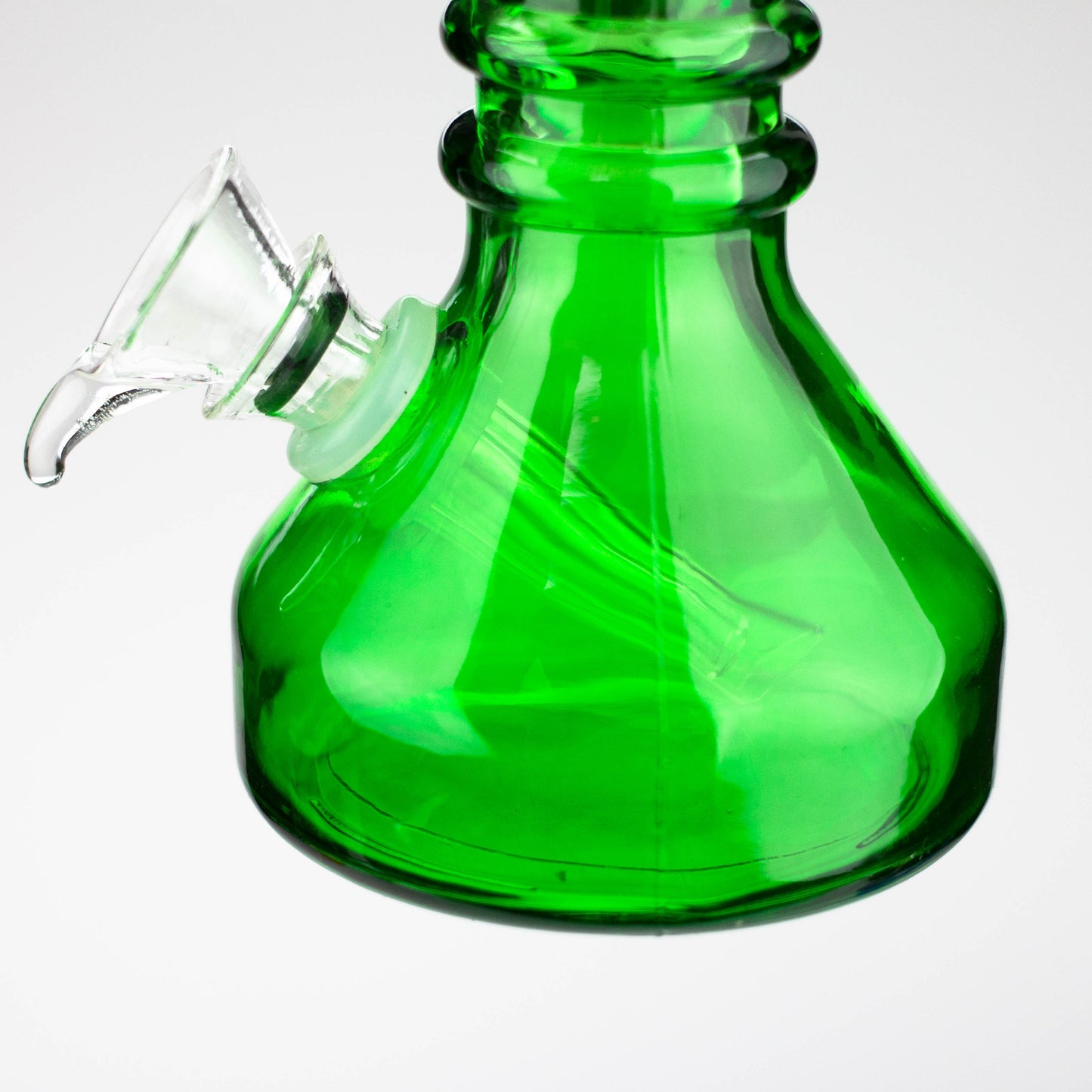 6" heavy color soft glass water bong ( HX4001 )_10