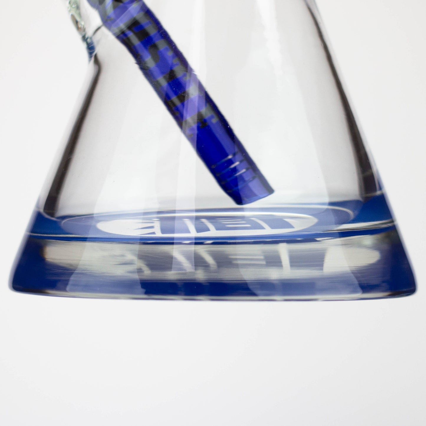 Castle Glassworks | 18" Beaker 9mm Glass bong – Color Logo_3