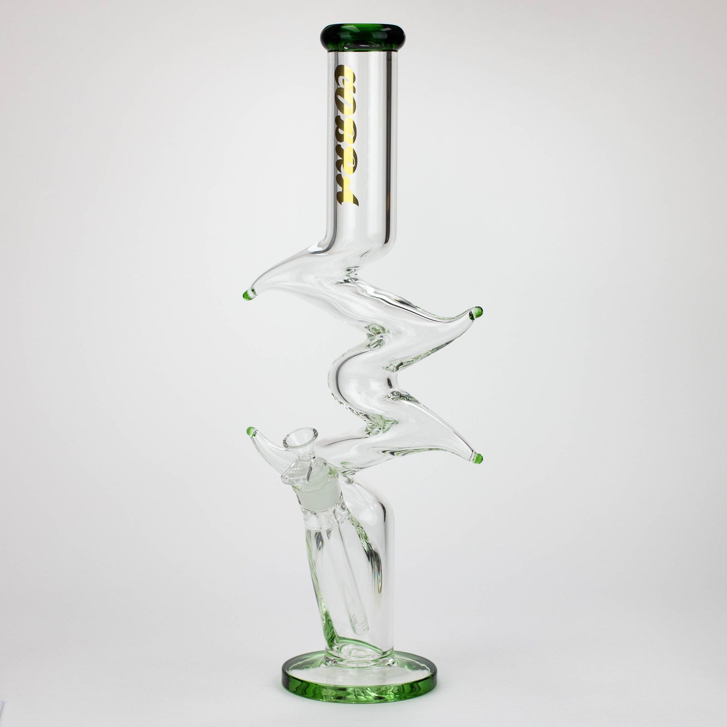 COBRA | 19" Zig-zag glass water bong_1