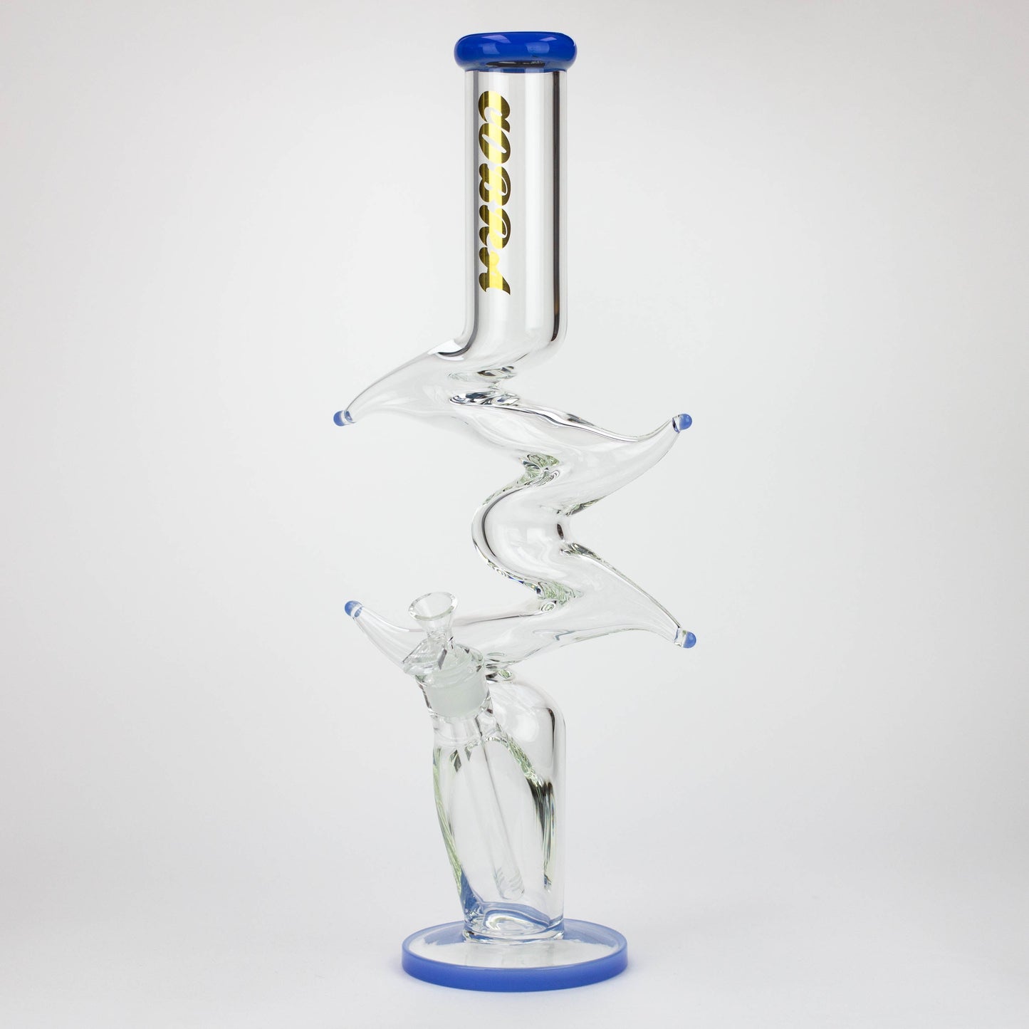 COBRA | 19" Zig-zag glass water bong_2