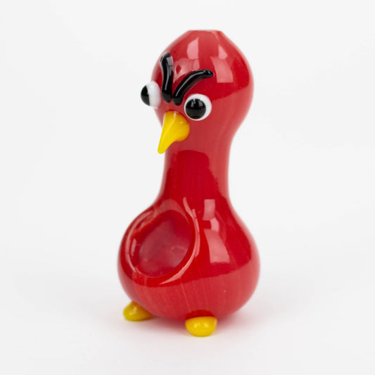 3" Angry Bird glass hand pipe_0