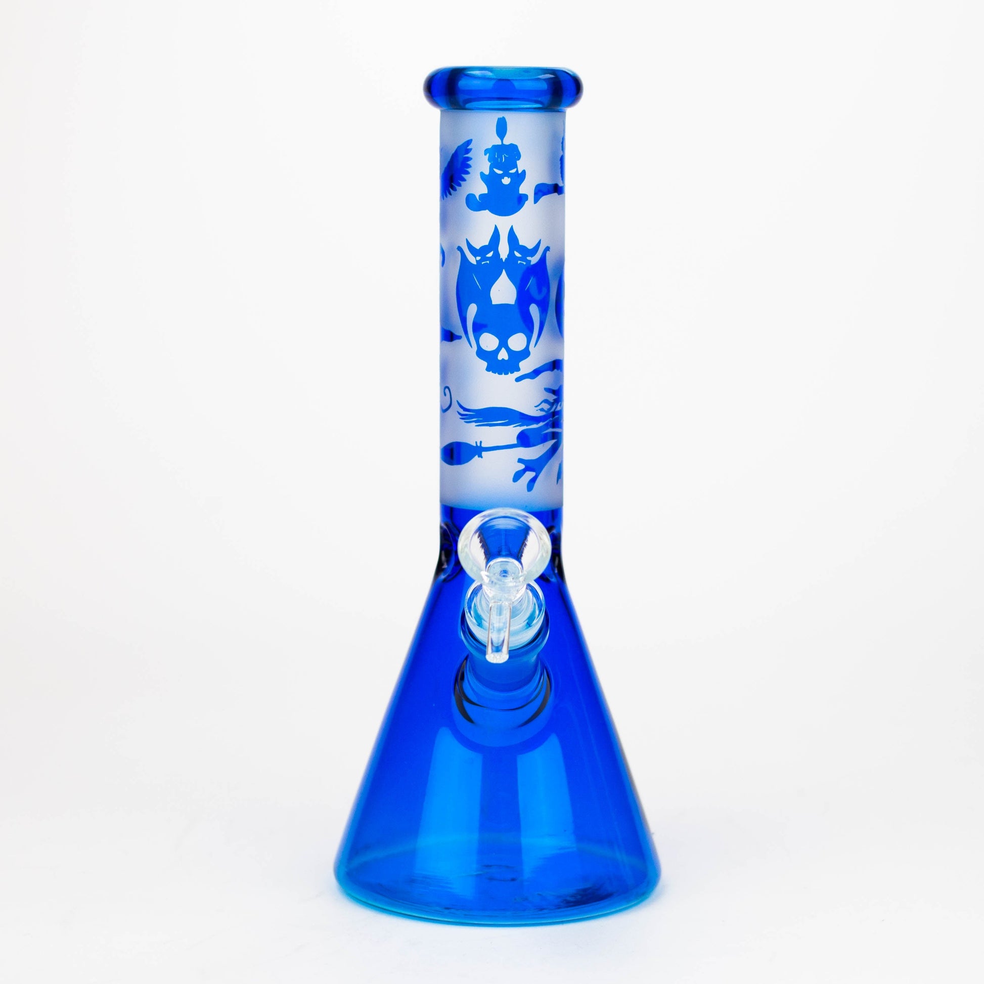 10" Glass Bong With Halloween Design [BH068]_2