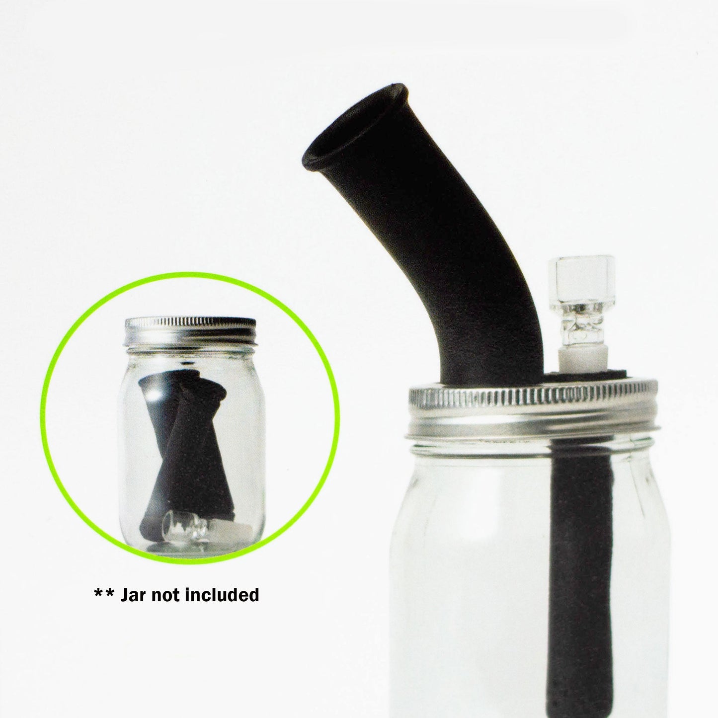 HERBWARE | Mason Jar Travel Water Pipe_5